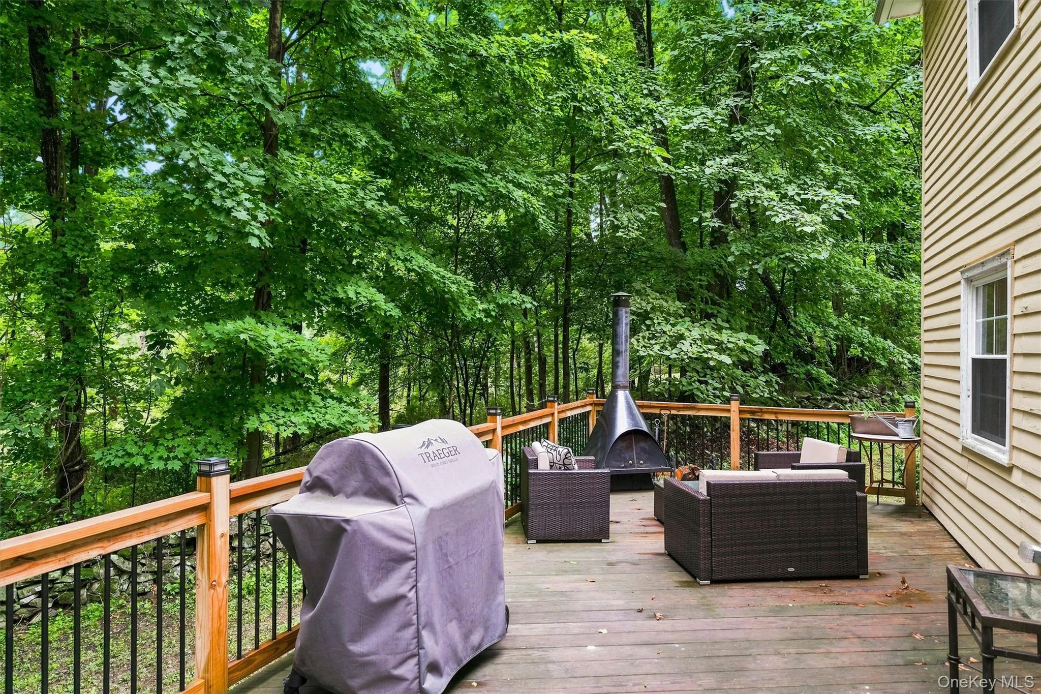 Deck off of Kitchen Deck off of Kitchen