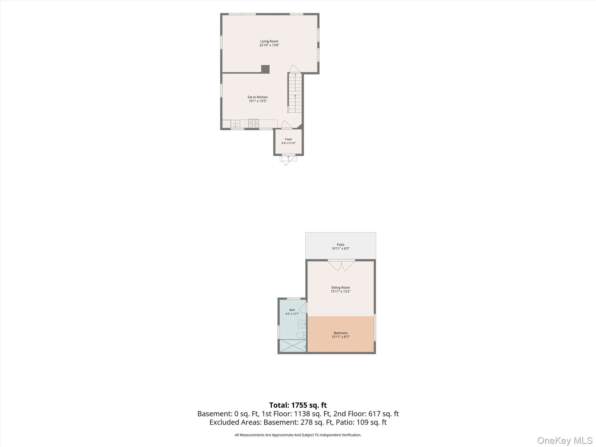 !st Floor of Main House and Cottage !st Floor of Main House and Cottage