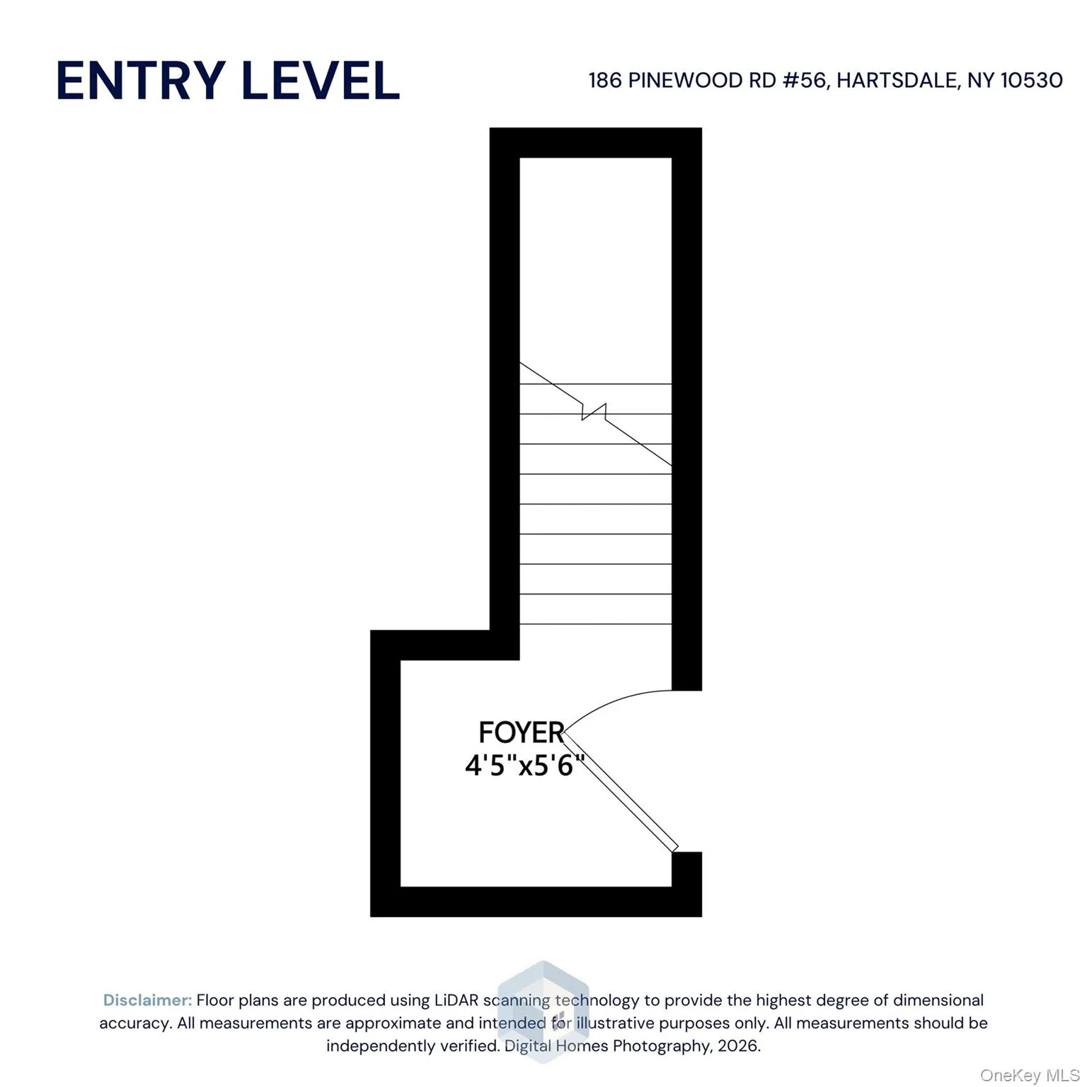 Entry Level from the front porch with stairs to the 2nd floor Entry Level from the front porch with stairs to the 2nd floor