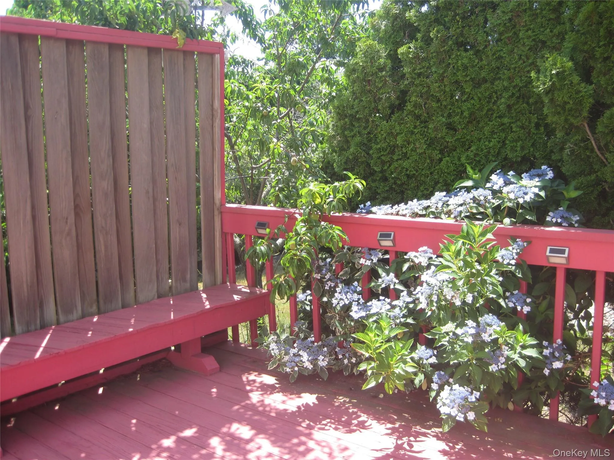 Step Out From Dining Room Onto the Deck Step Out From Dining Room Onto the Deck
