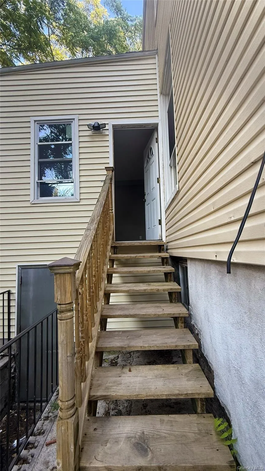 Stairs to Yard Stairs to Yard