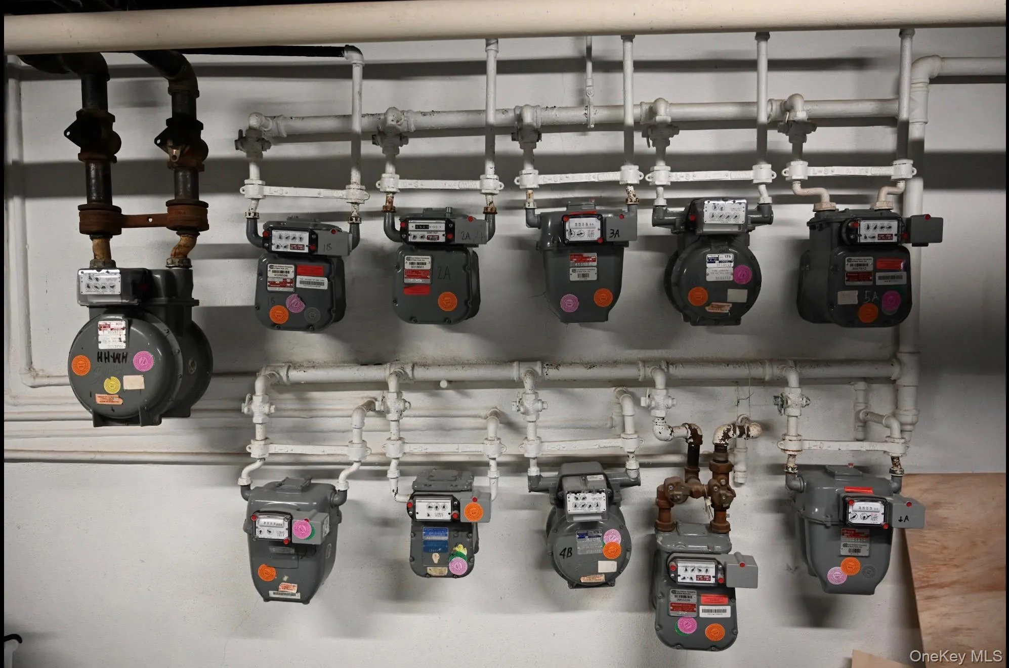 Separate meters Separate meters