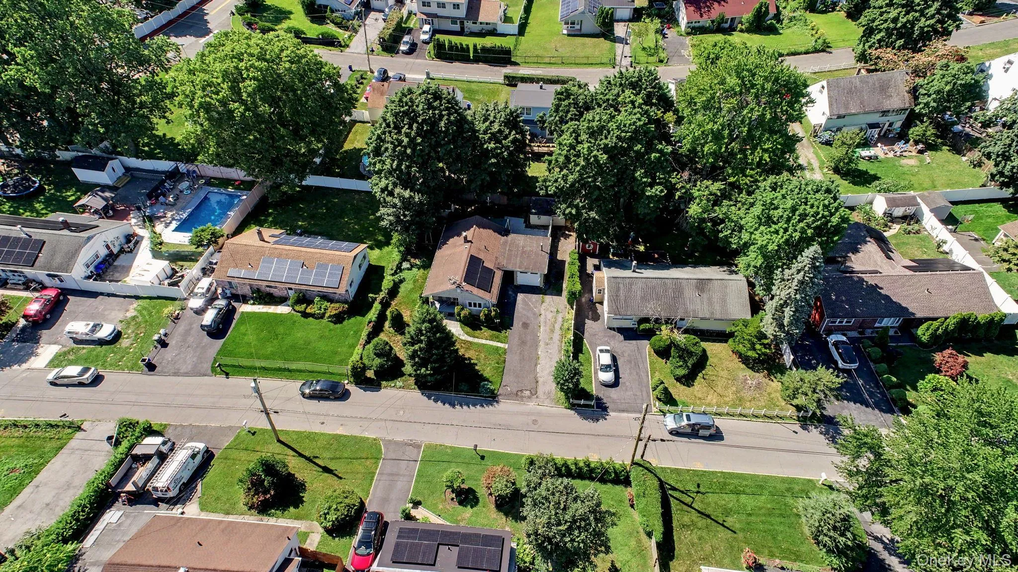Home is located on a quiet street. Home is located on a quiet street.