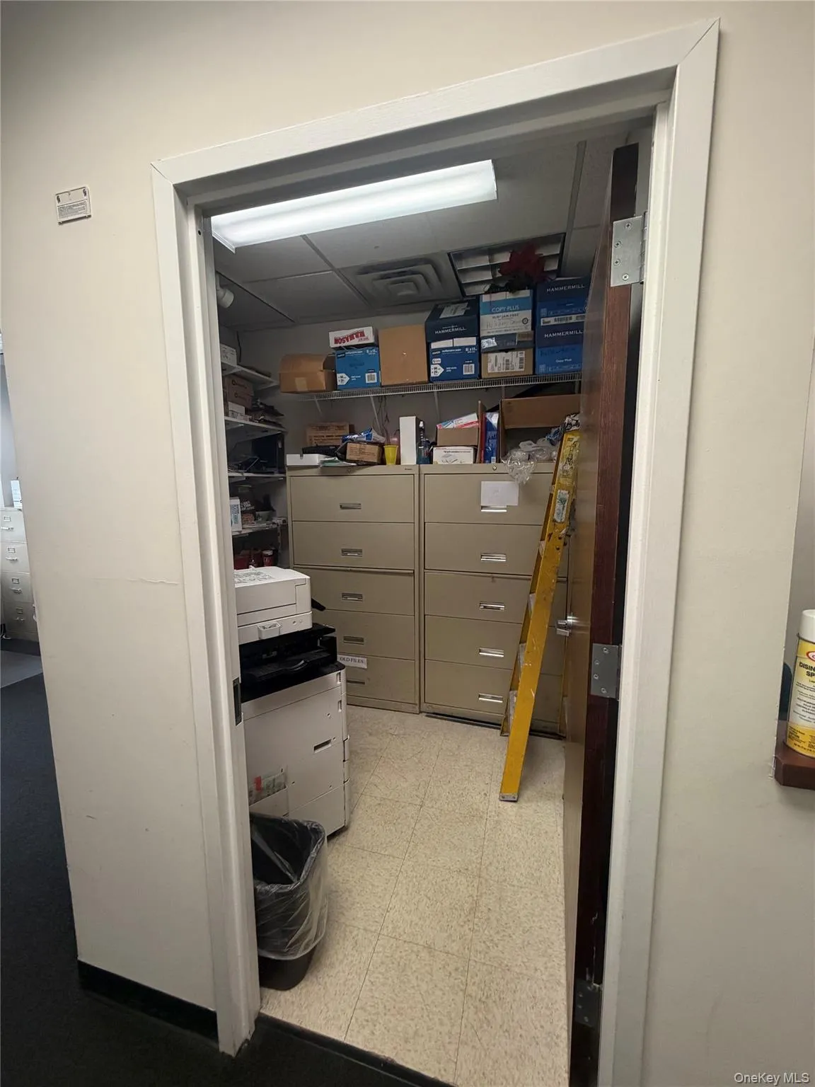Copy machine, microwave, storage & supplies Copy machine, microwave, storage & supplies