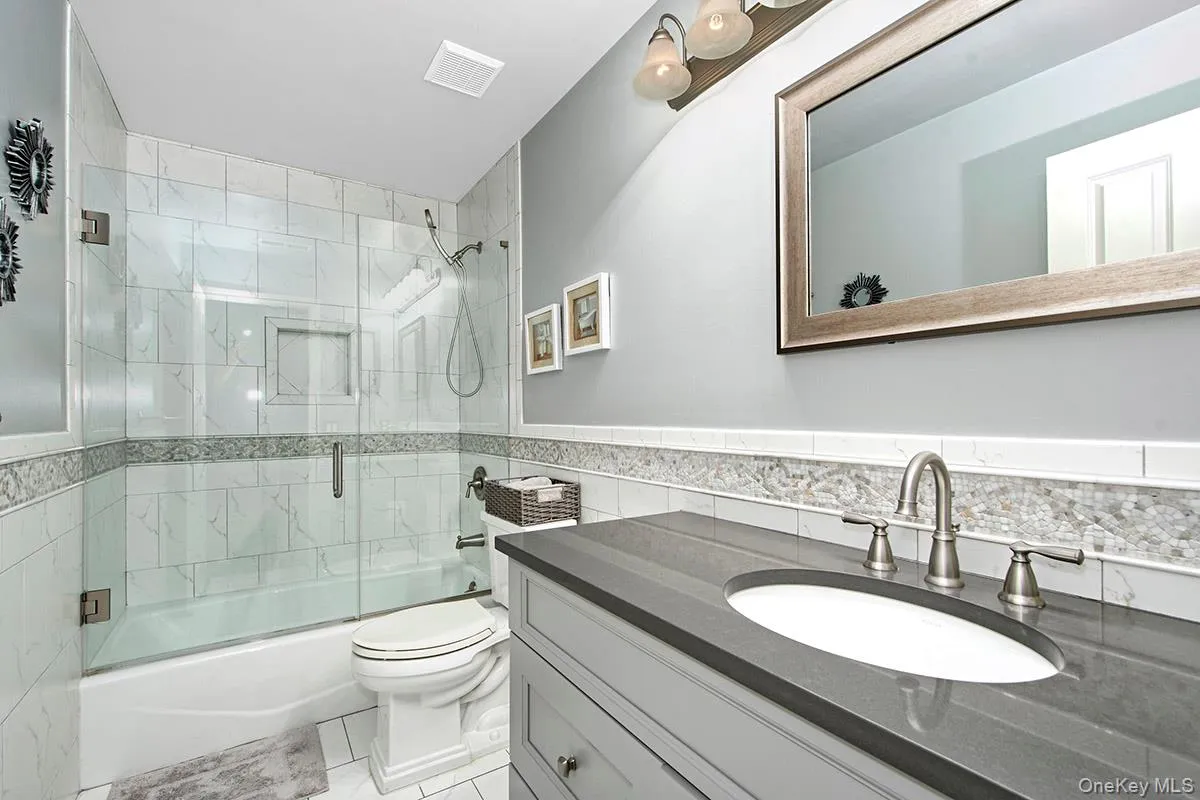 Full bathroom in basement Full bathroom in basement