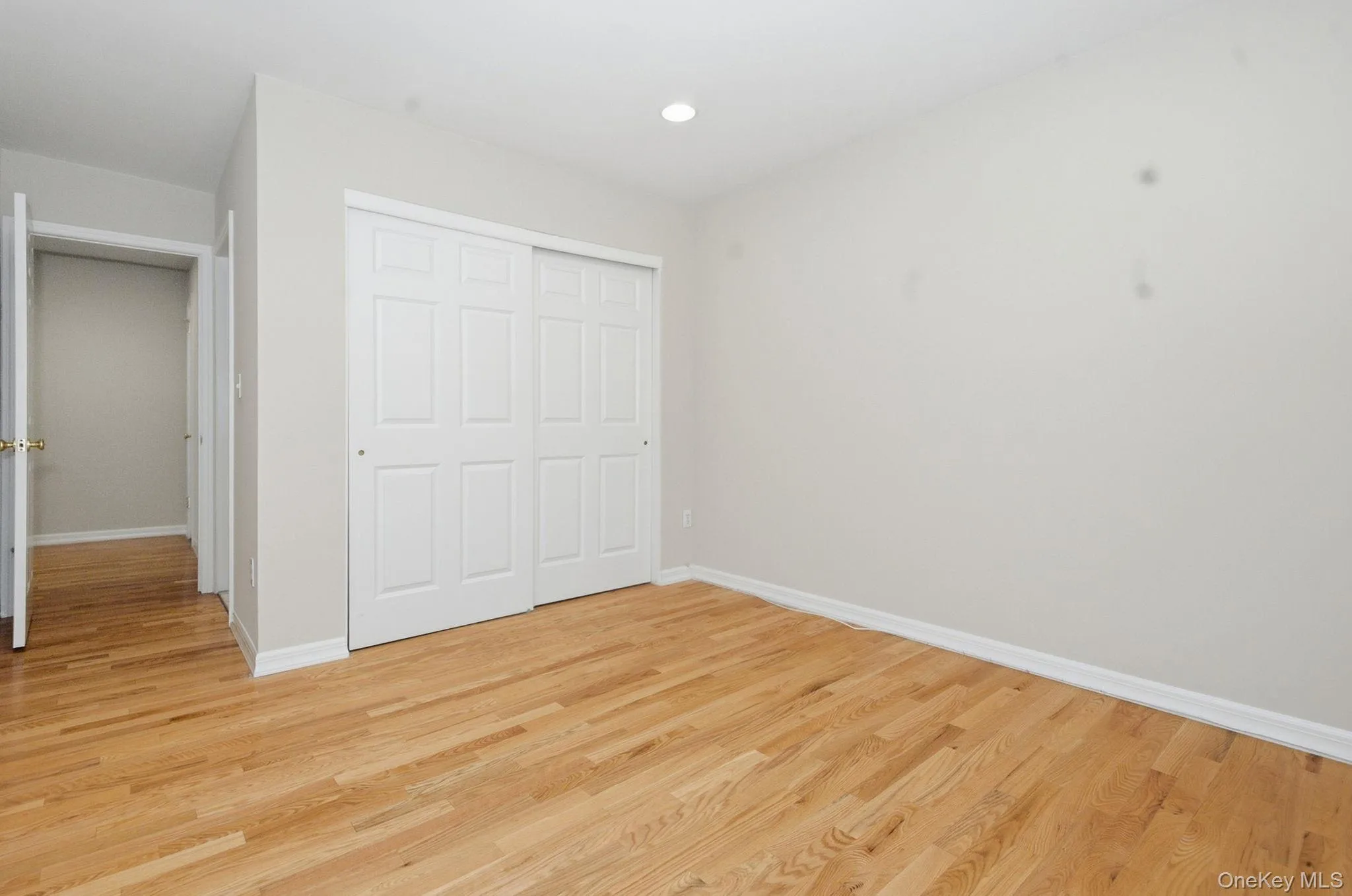 Double-door closet provides substantial storage in the second bedroom. Double-door closet provides substantial storage in the second bedroom.