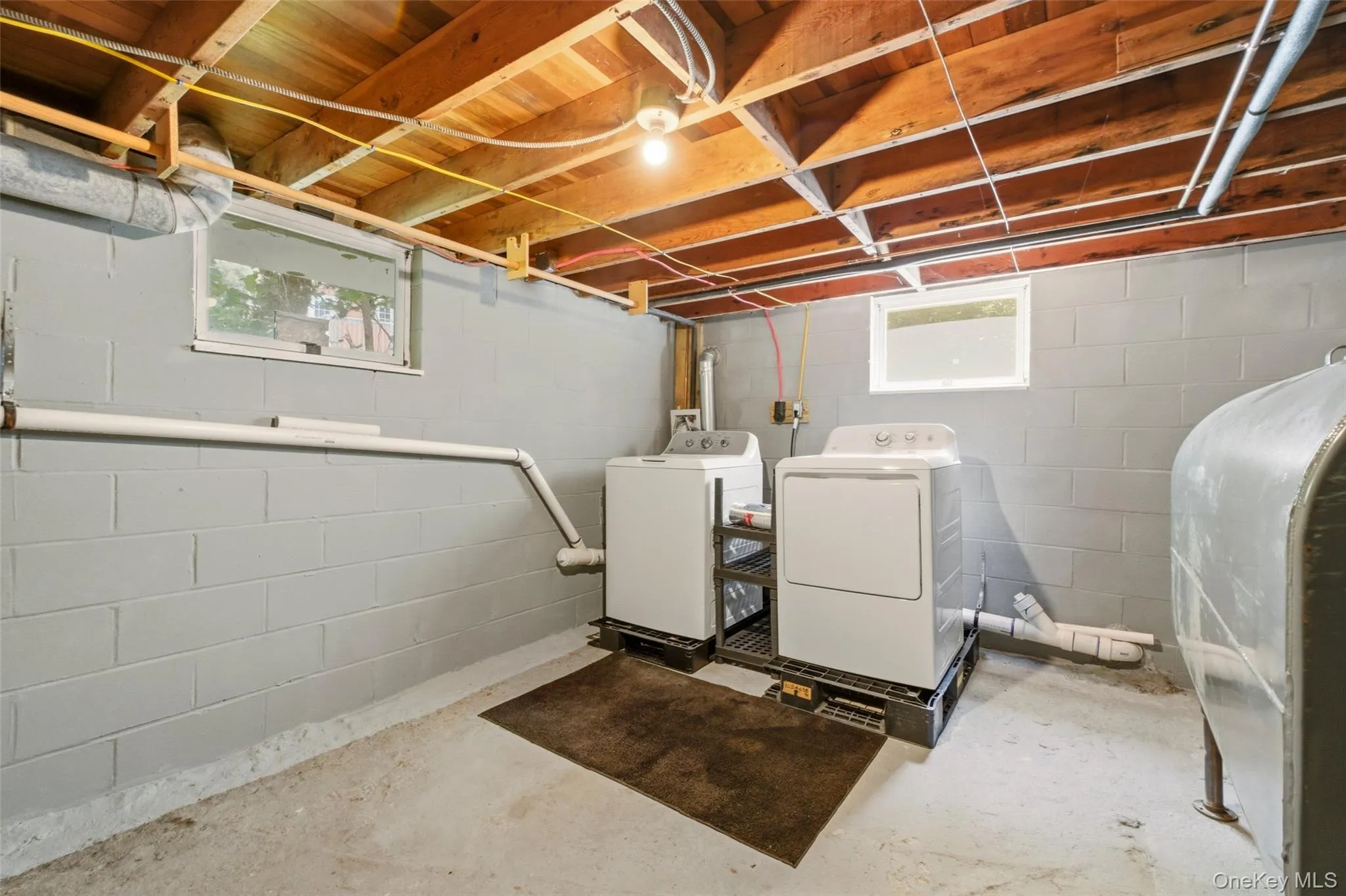 Basement Laundry Area Basement Laundry Area