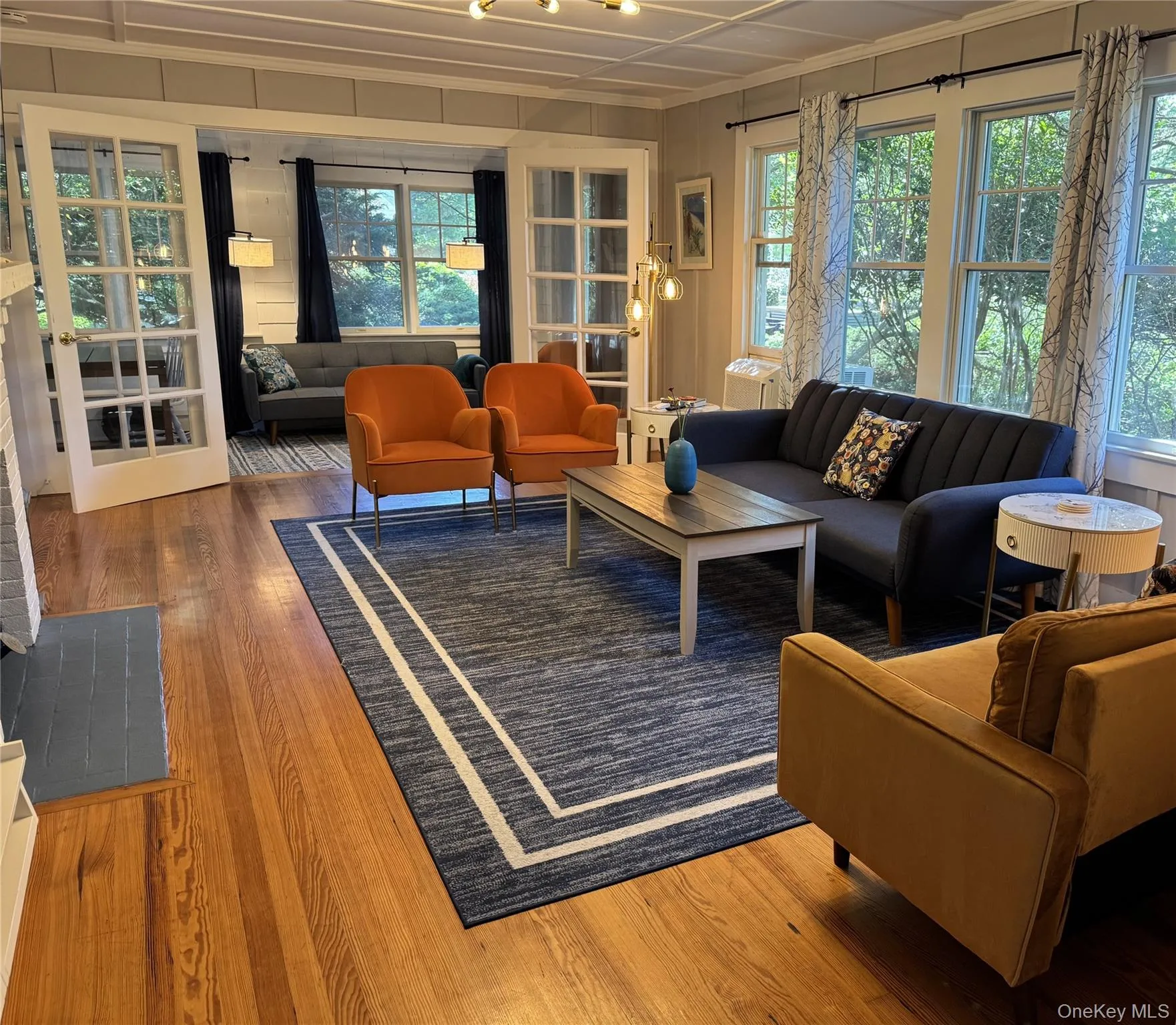 Living room featuring wood finished floors Living room featuring wood finished floors