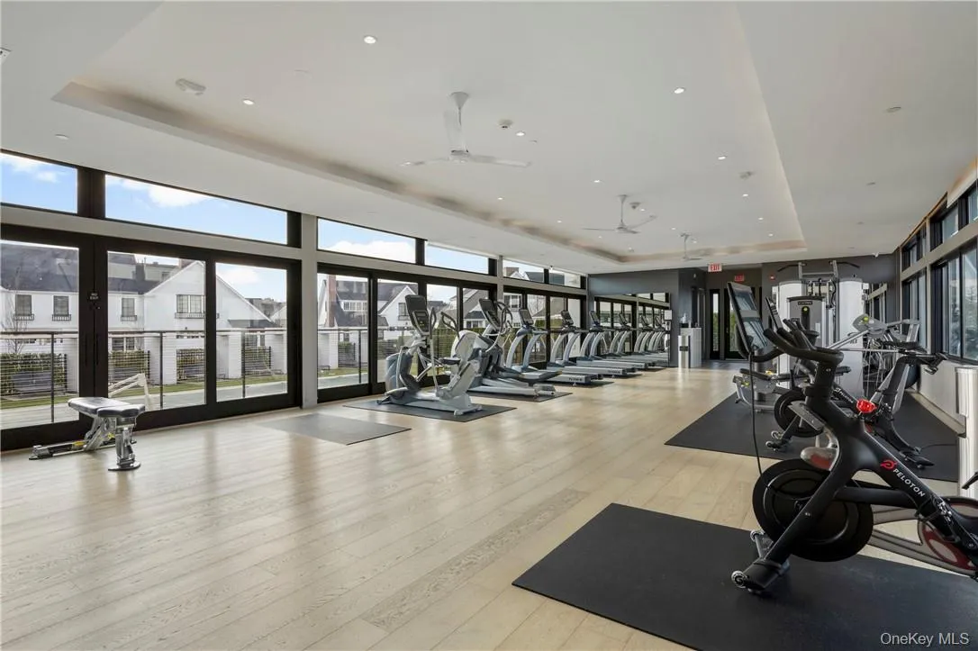 Inside the Residents' Community Center: Fitness Center... Inside the Residents' Community Center: Fitness Center...