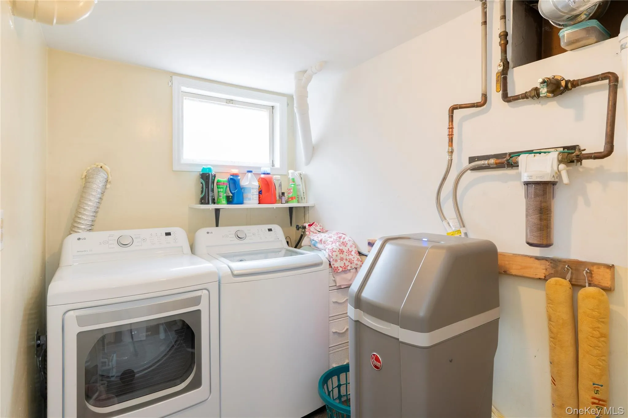 Full Laundry down stairs with water conditioner Full Laundry down stairs with water conditioner