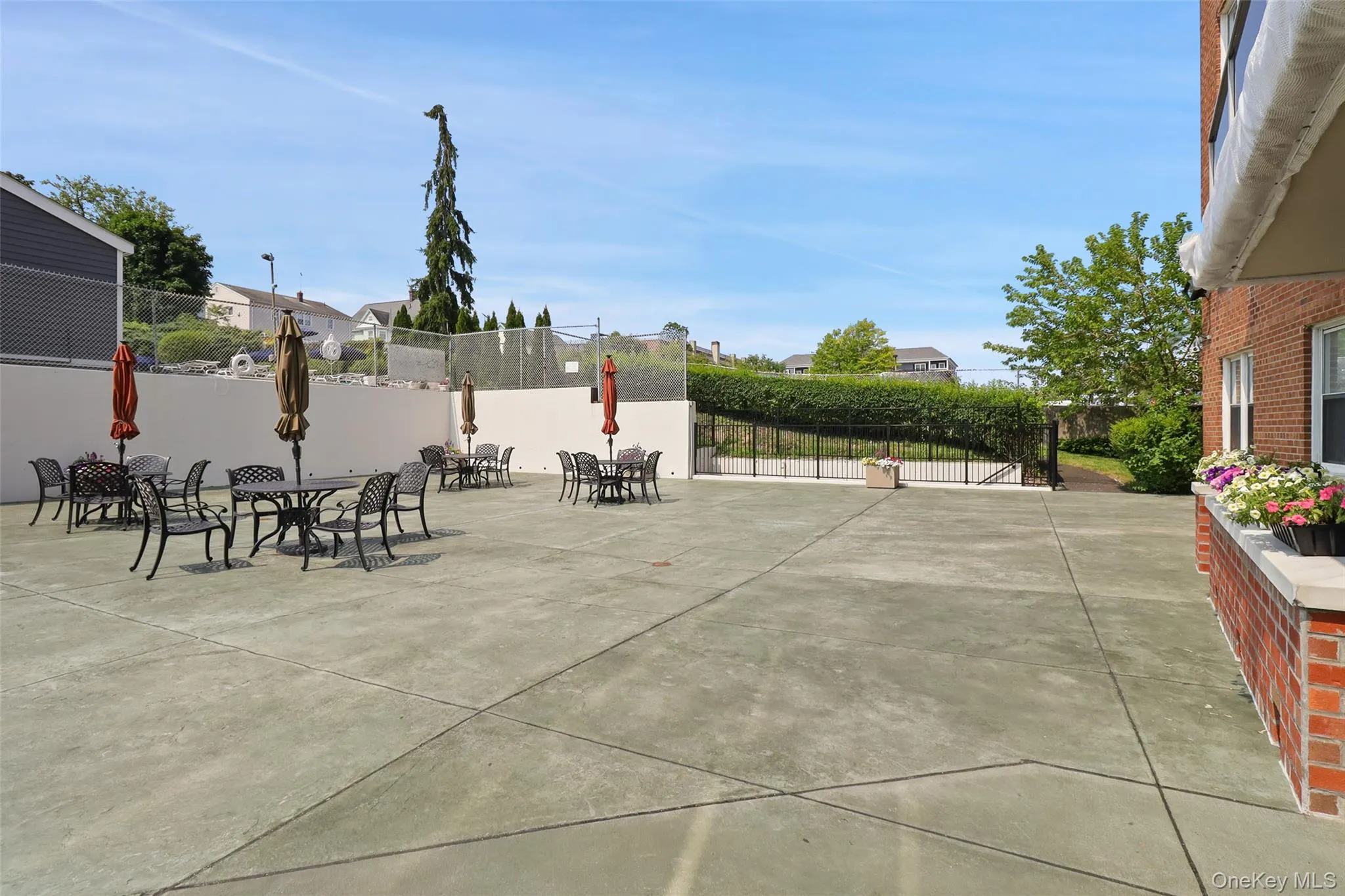 Relax on the renovated patio Relax on the renovated patio