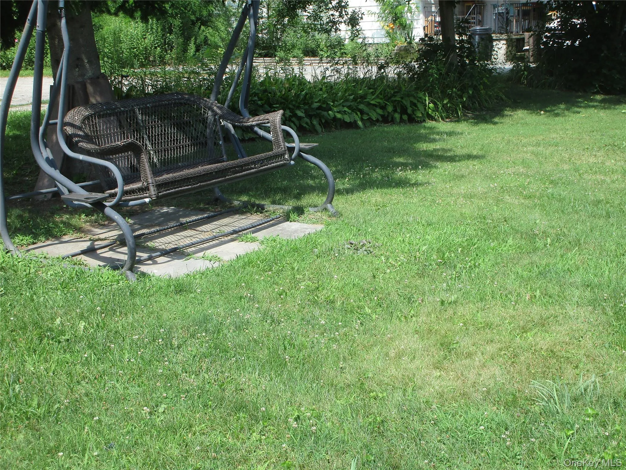 sitting area in yard sitting area in yard