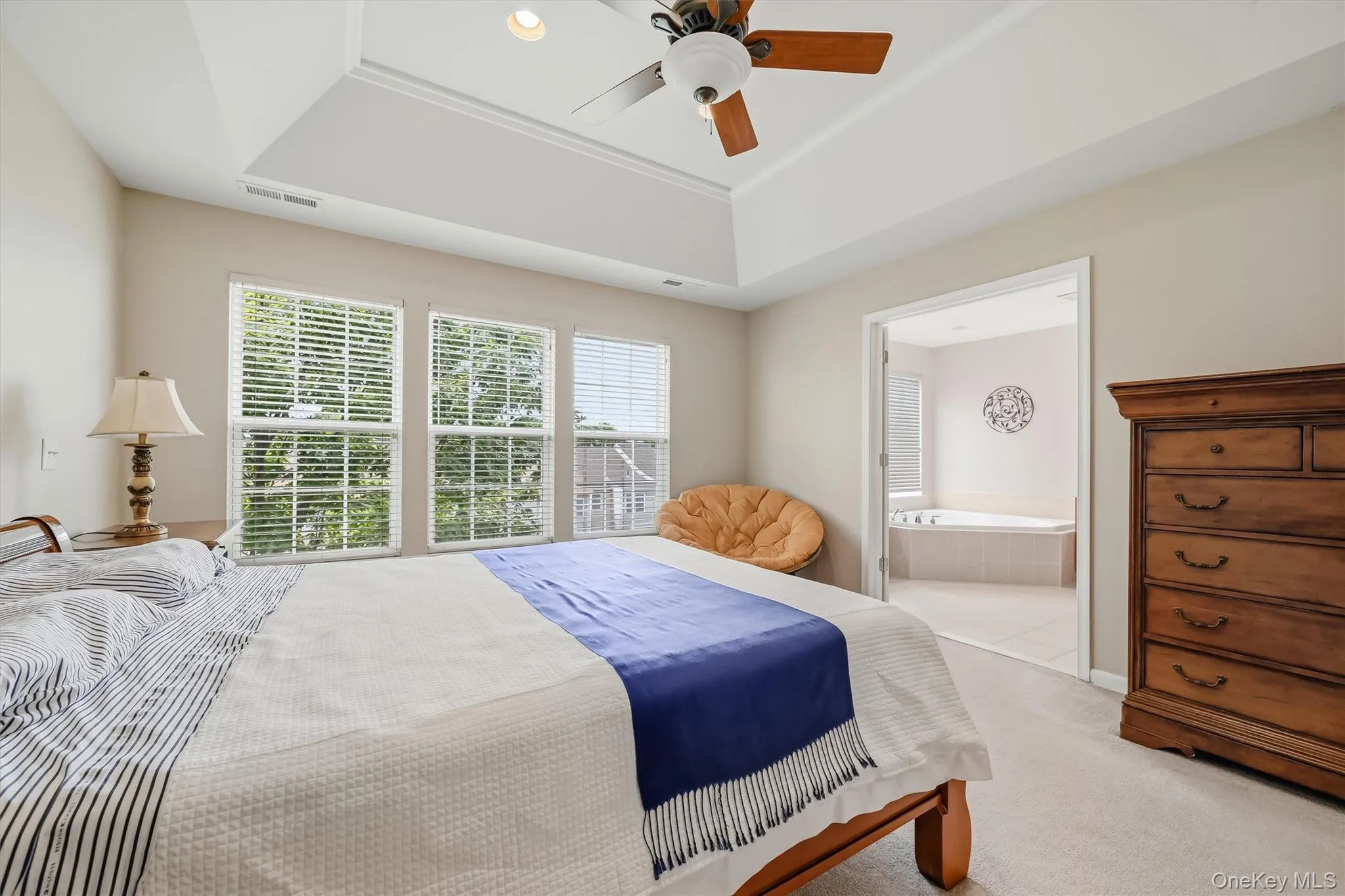 The wall of windows here allows for tons of natural light. The wall of windows here allows for tons of natural light.