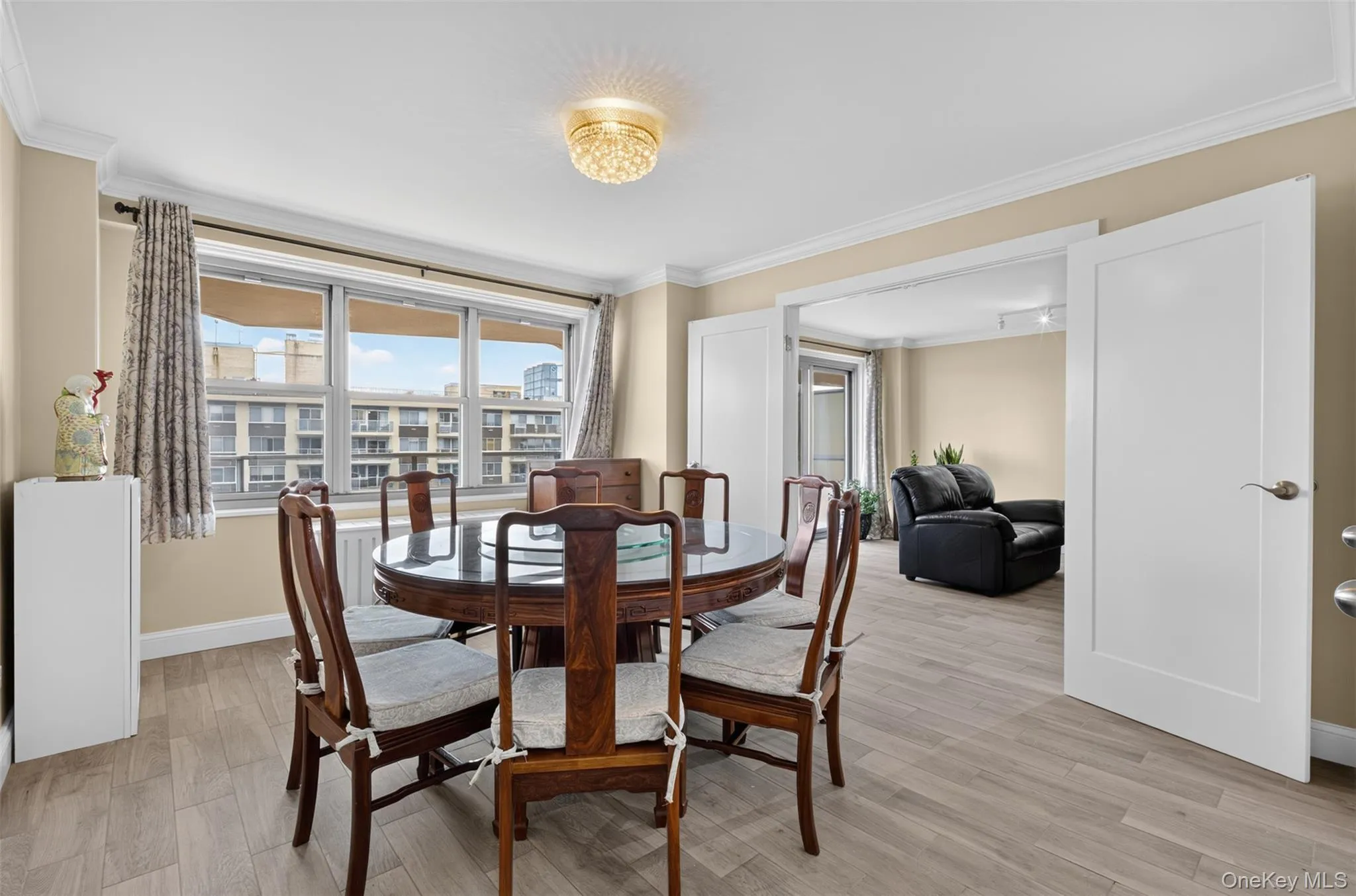 Flexible 2nd Bedroom with French doors added for versatility. Could be used as a formal dining room, home office or traditional 2nd bedroom. Flexible 2nd Bedroom with French doors added for versatility. Could be used as a formal dining room, home office or traditional 2nd bedroom.