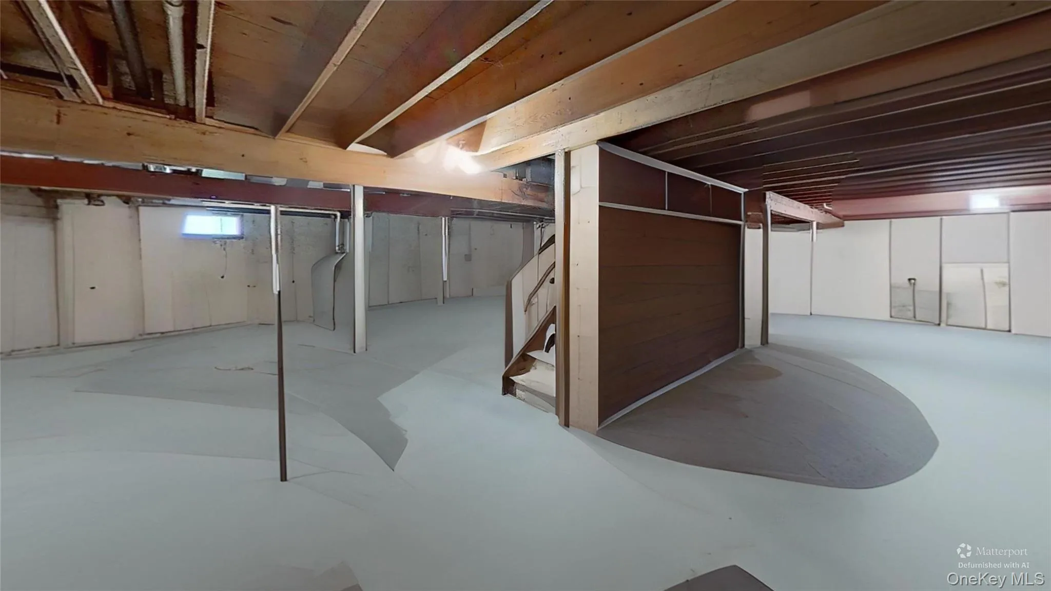 Full basement is featured here in a DEFURNISHED photo! Full basement is featured here in a DEFURNISHED photo!