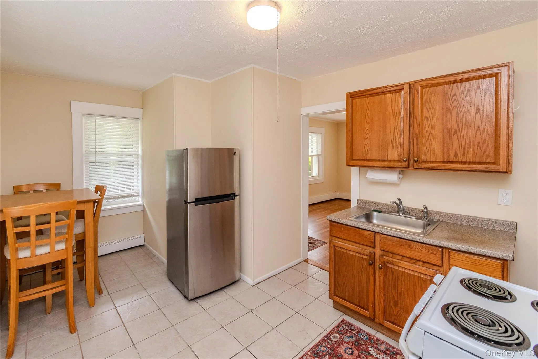 Kitchen with ceramic tile floors Kitchen with ceramic tile floors