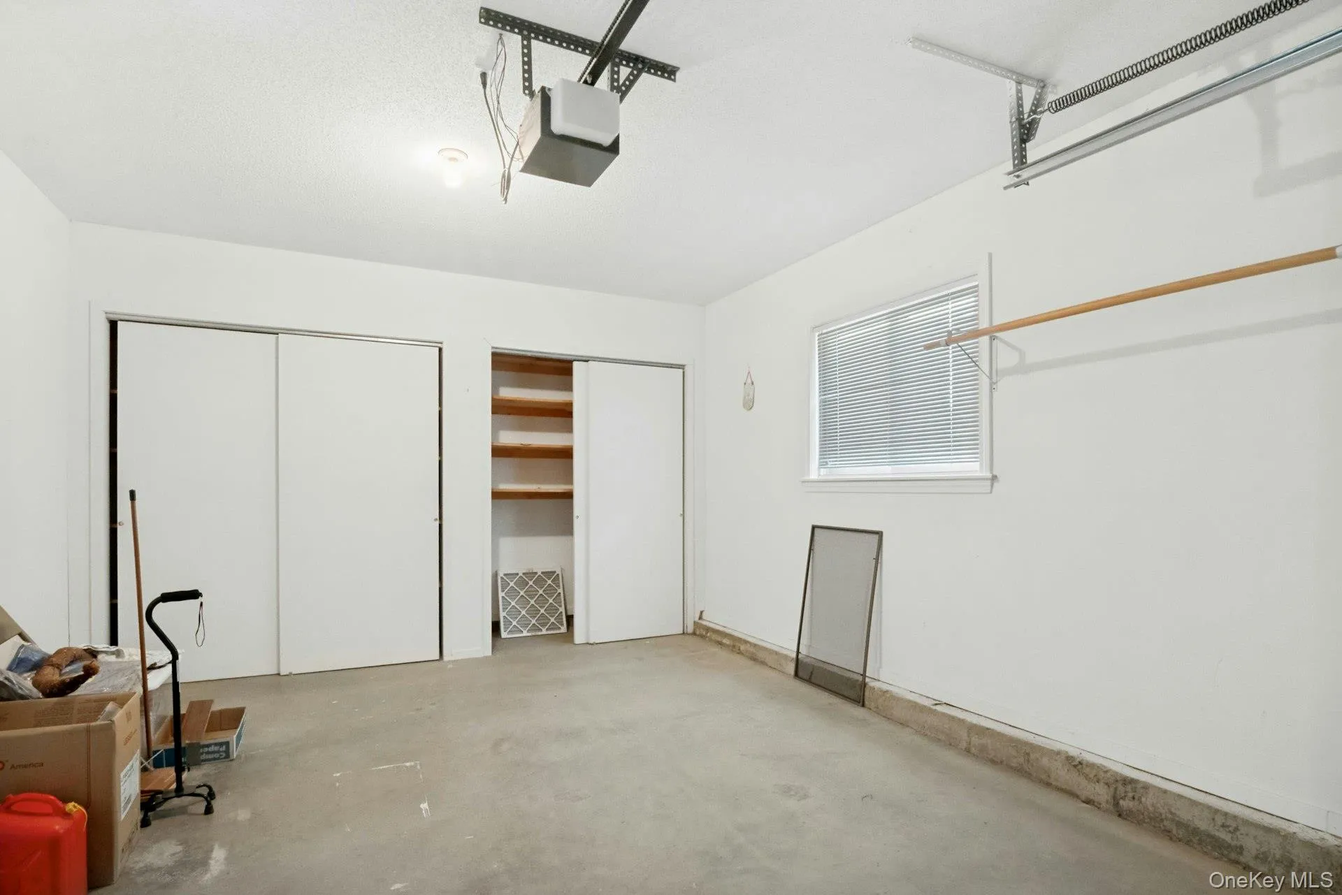 Interior showing 2 storage closets plus over head garage dr w key access from exterior Interior showing 2 storage closets plus over head garage dr w key access from exterior