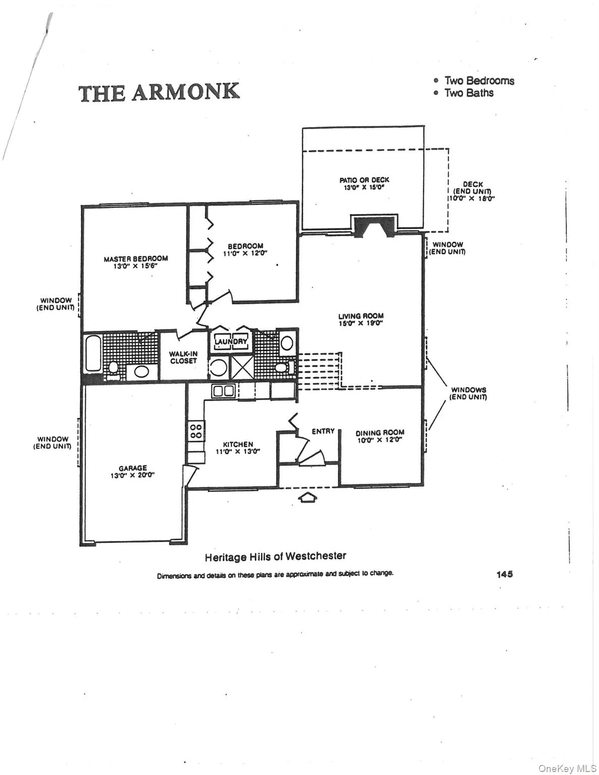 Please note: this floor plan is correct, just reversed, as garage is on the right side, but it is an end unit Please note: this floor plan is correct, just reversed, as garage is on the right side, but it is an end unit
