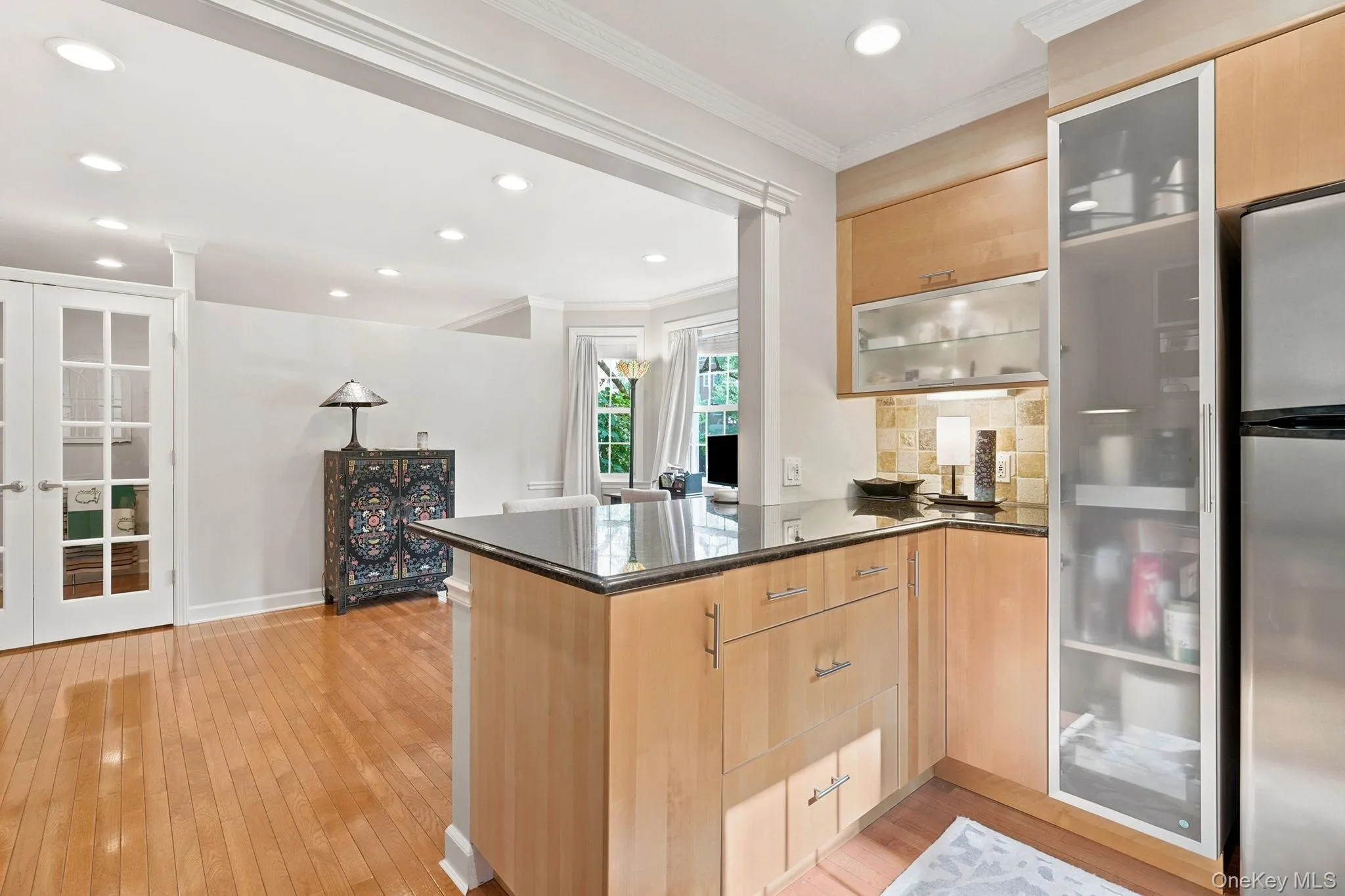 Plenty of storage and under counter lighting. An East facing window in the kitchen, provides great morning light. Plenty of storage and under counter lighting. An East facing window in the kitchen, provides great morning light.