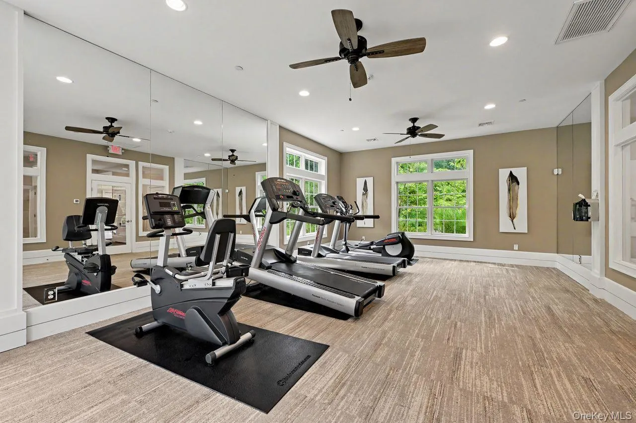 Gym in clubhouse Gym in clubhouse