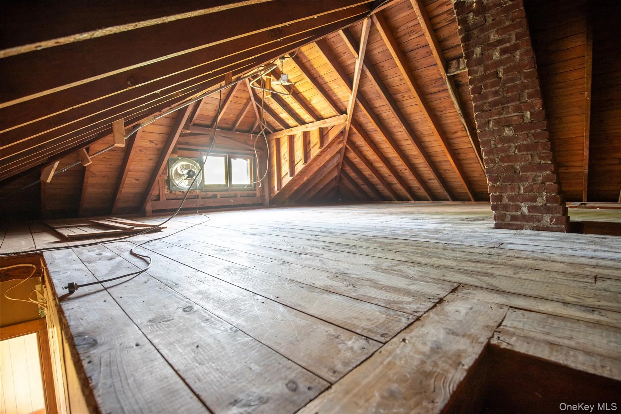 Walk up attic Walk up attic