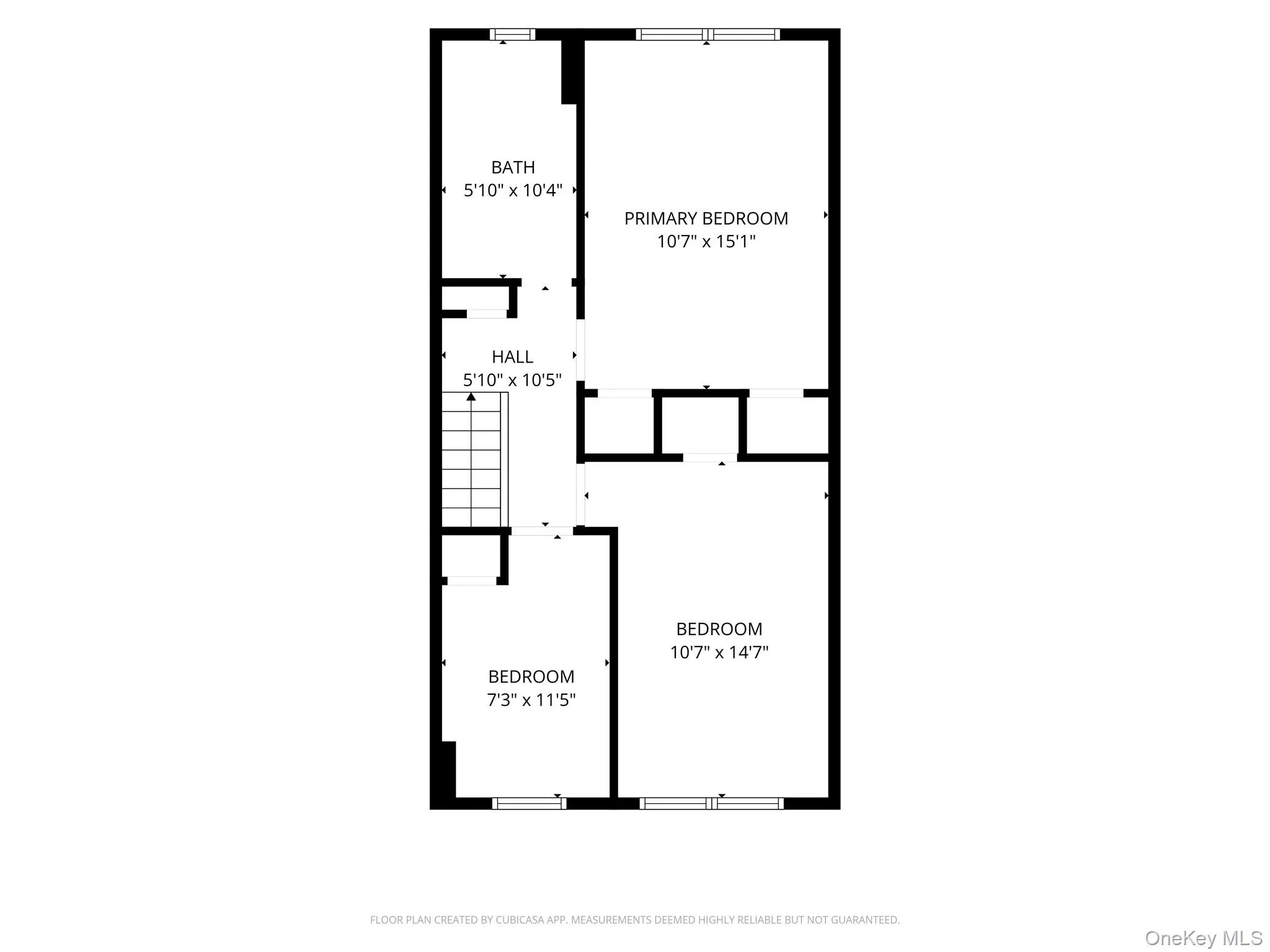 Floor plan of the second floor Floor plan of the second floor