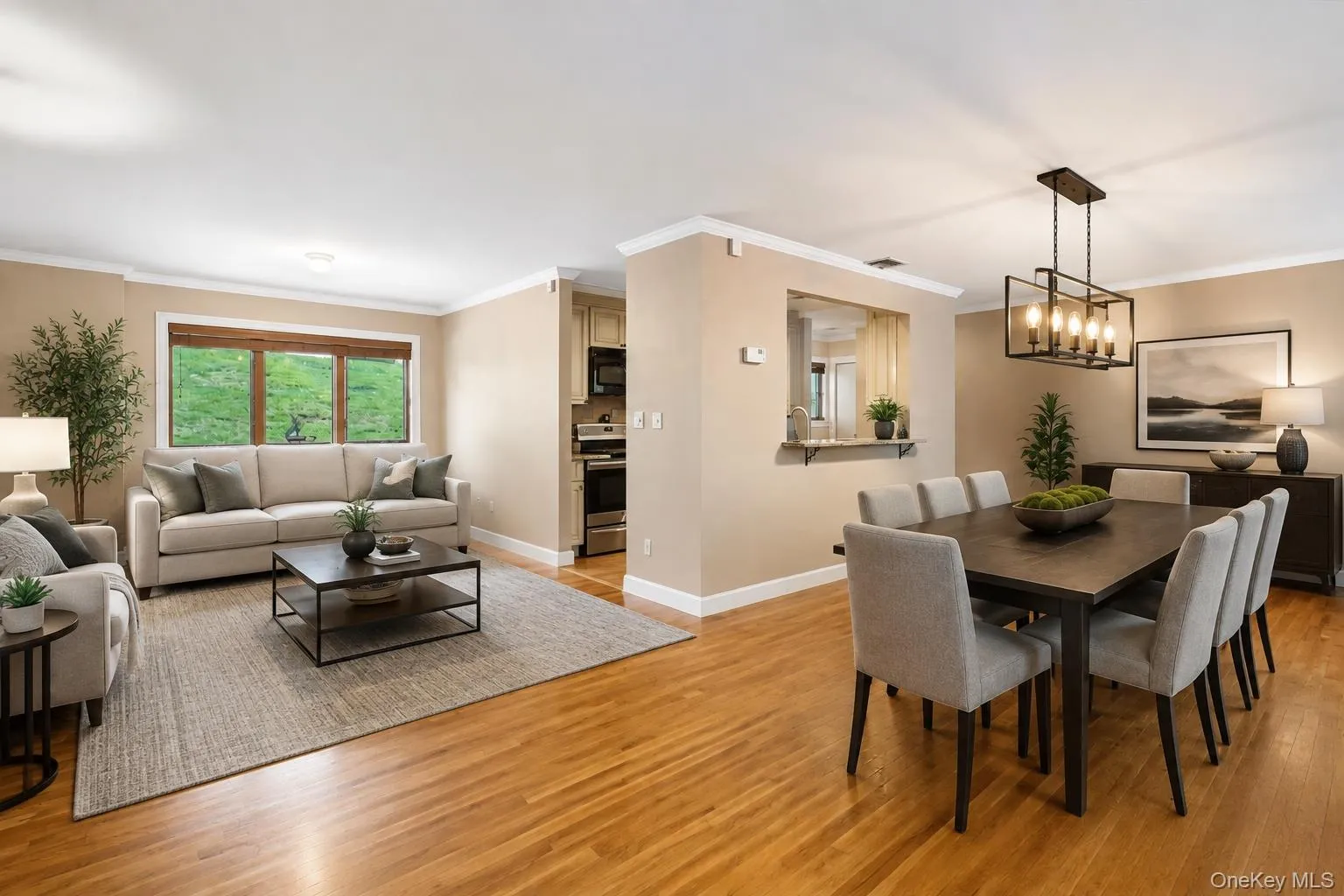 virtually staged alternative placement of living room and dining room virtually staged alternative placement of living room and dining room