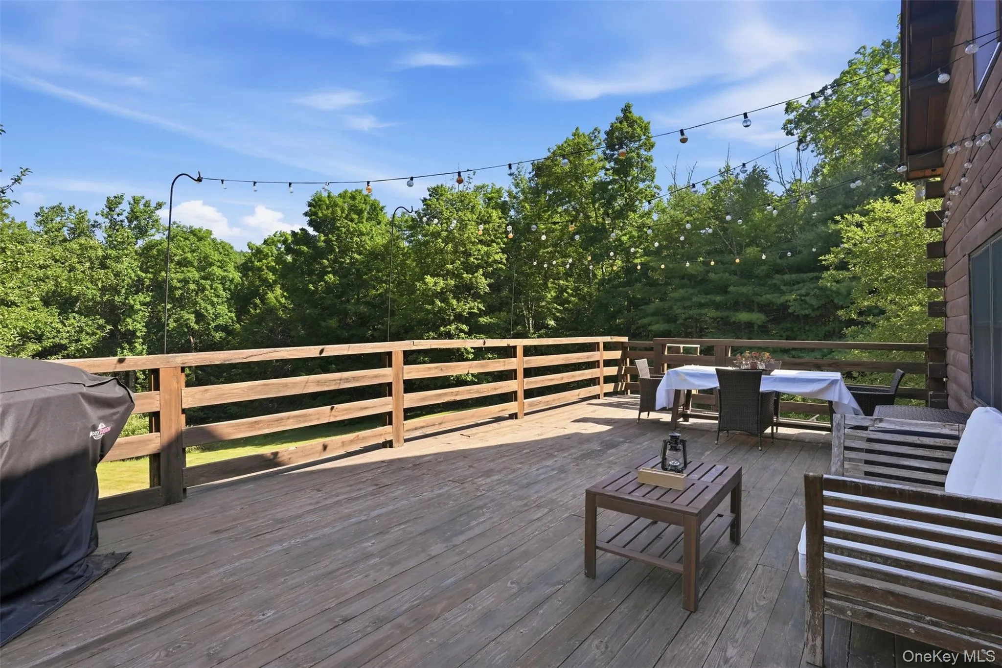 Two layers of back decks with views of the ponds and private backyard. Host dinner parties under the twinkle lights and breath in that fresh air. Two layers of back decks with views of the ponds and private backyard. Host dinner parties under the twinkle lights and breath in that fresh air.