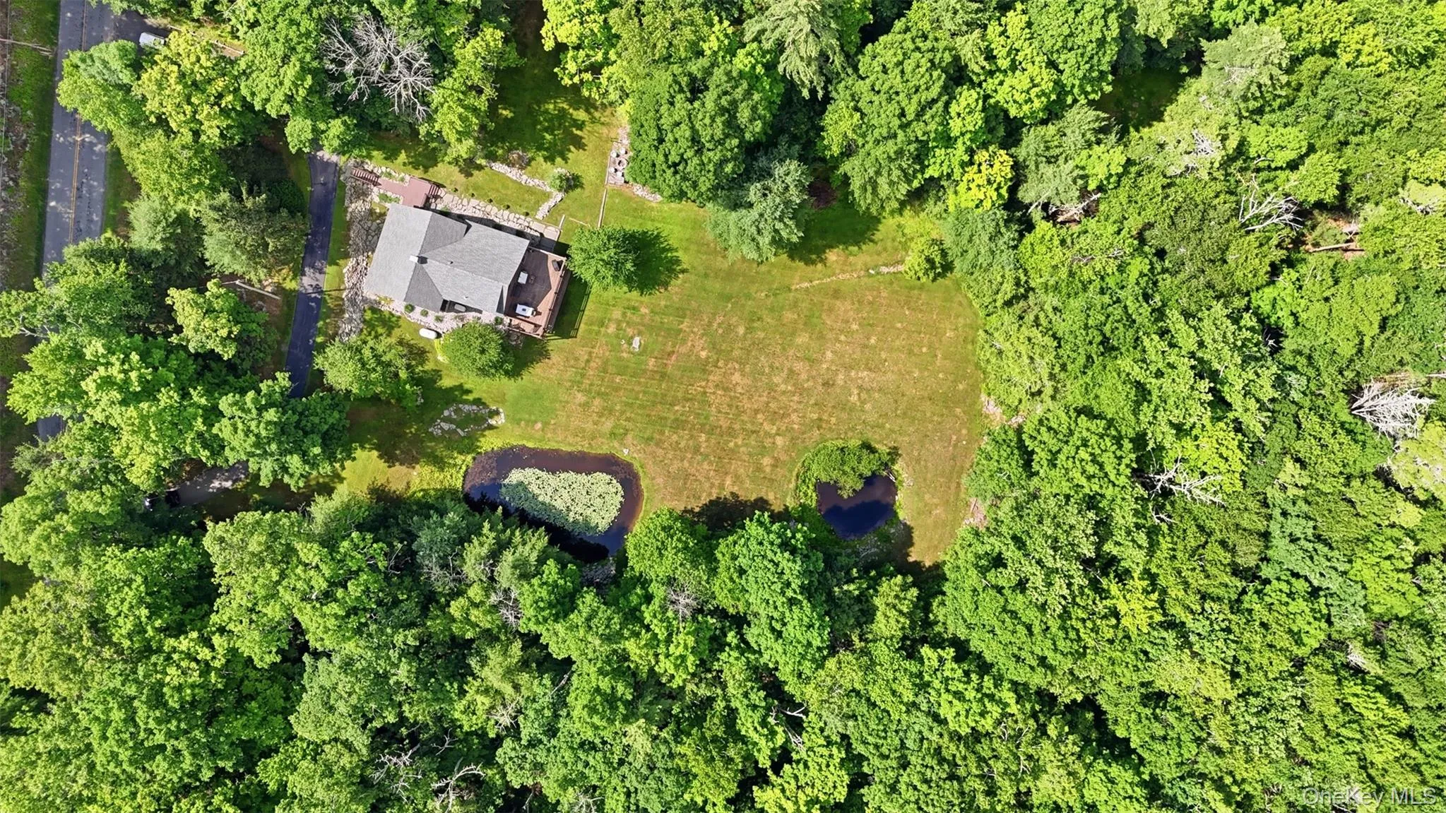 A private setting tucked away in the woods A private setting tucked away in the woods