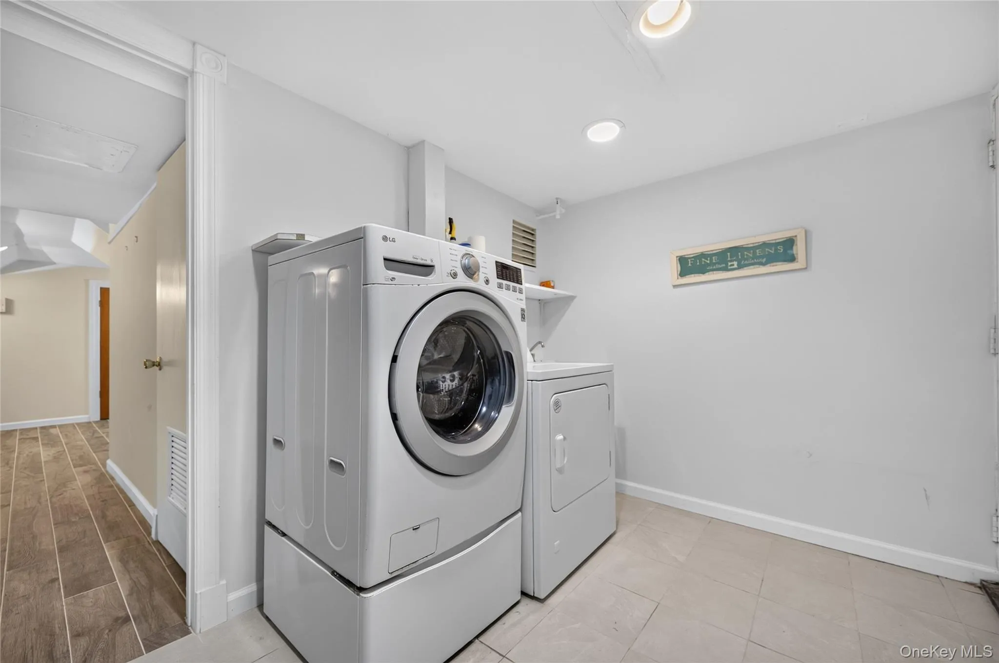 Laundry Room in basement Laundry Room in basement