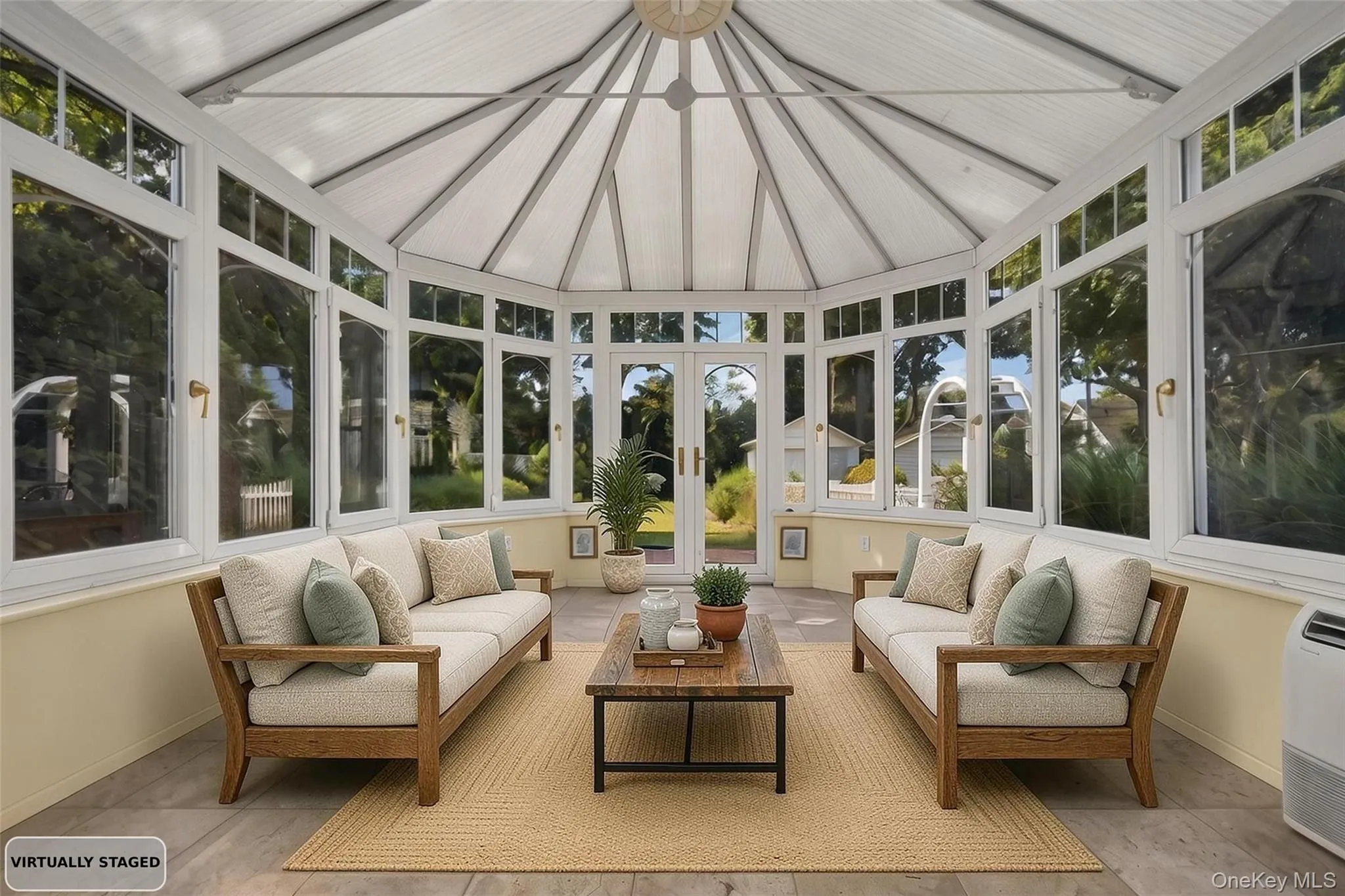 Virtually staged Conservatory Virtually staged Conservatory