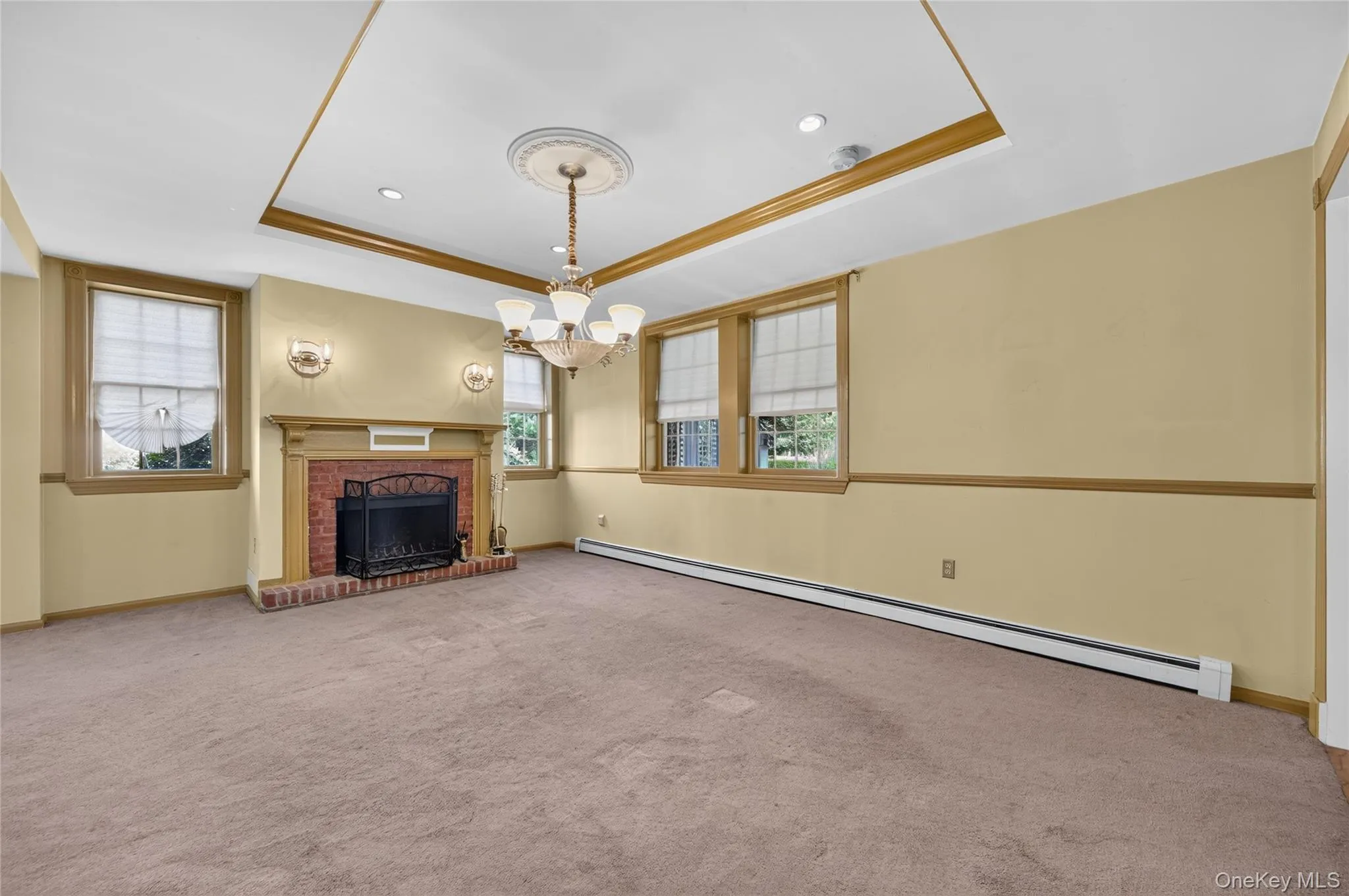 Formal Dining Room with wood burning fireplace Formal Dining Room with wood burning fireplace