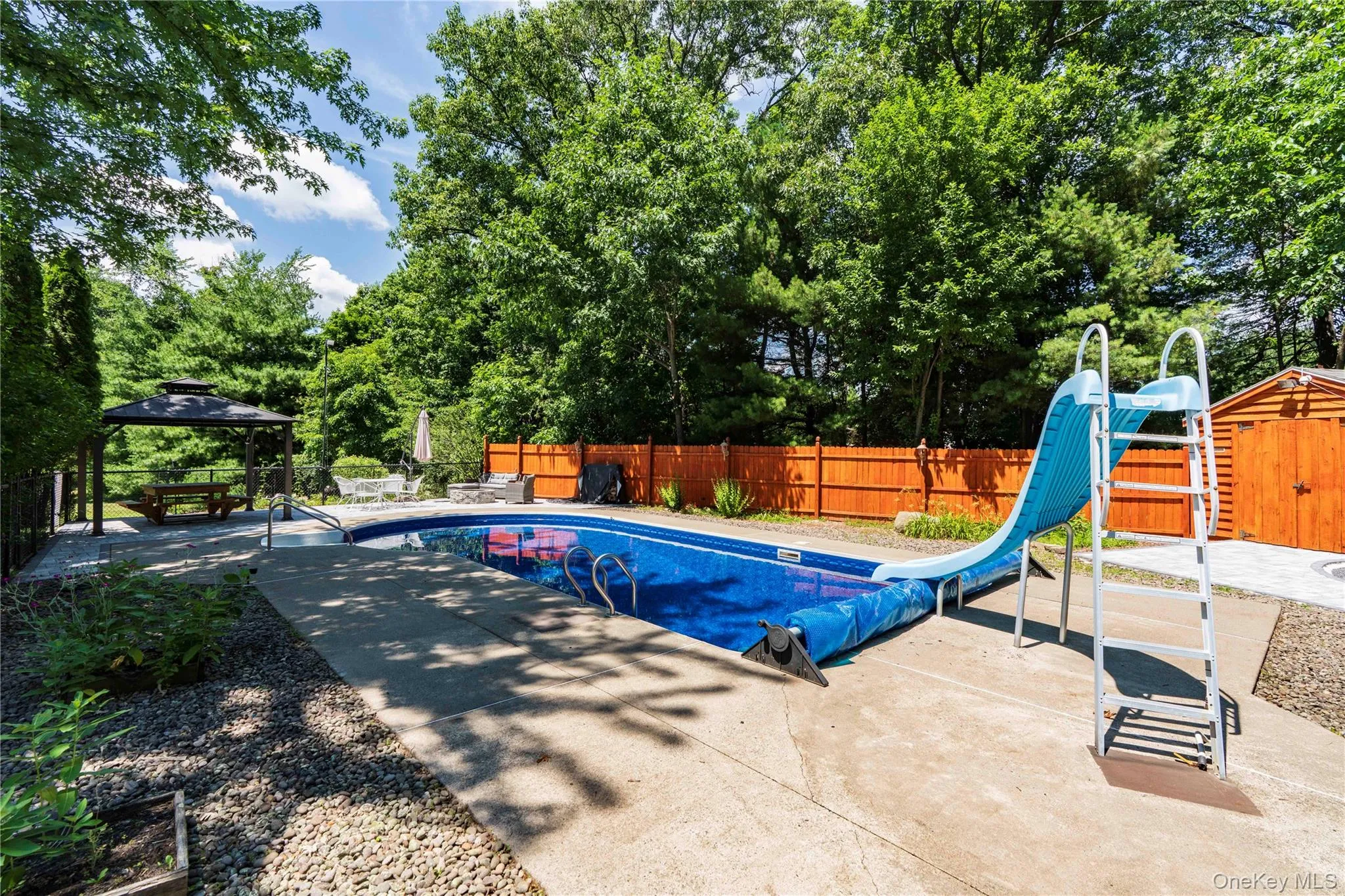 The kids and adults will love sliding into the deep end The kids and adults will love sliding into the deep end