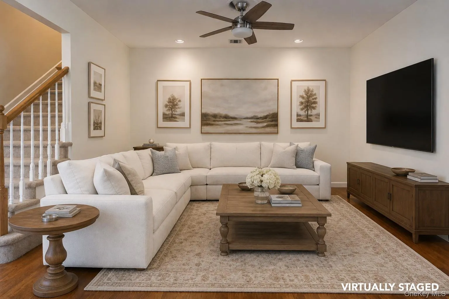 Virtually Staged Living Room Virtually Staged Living Room