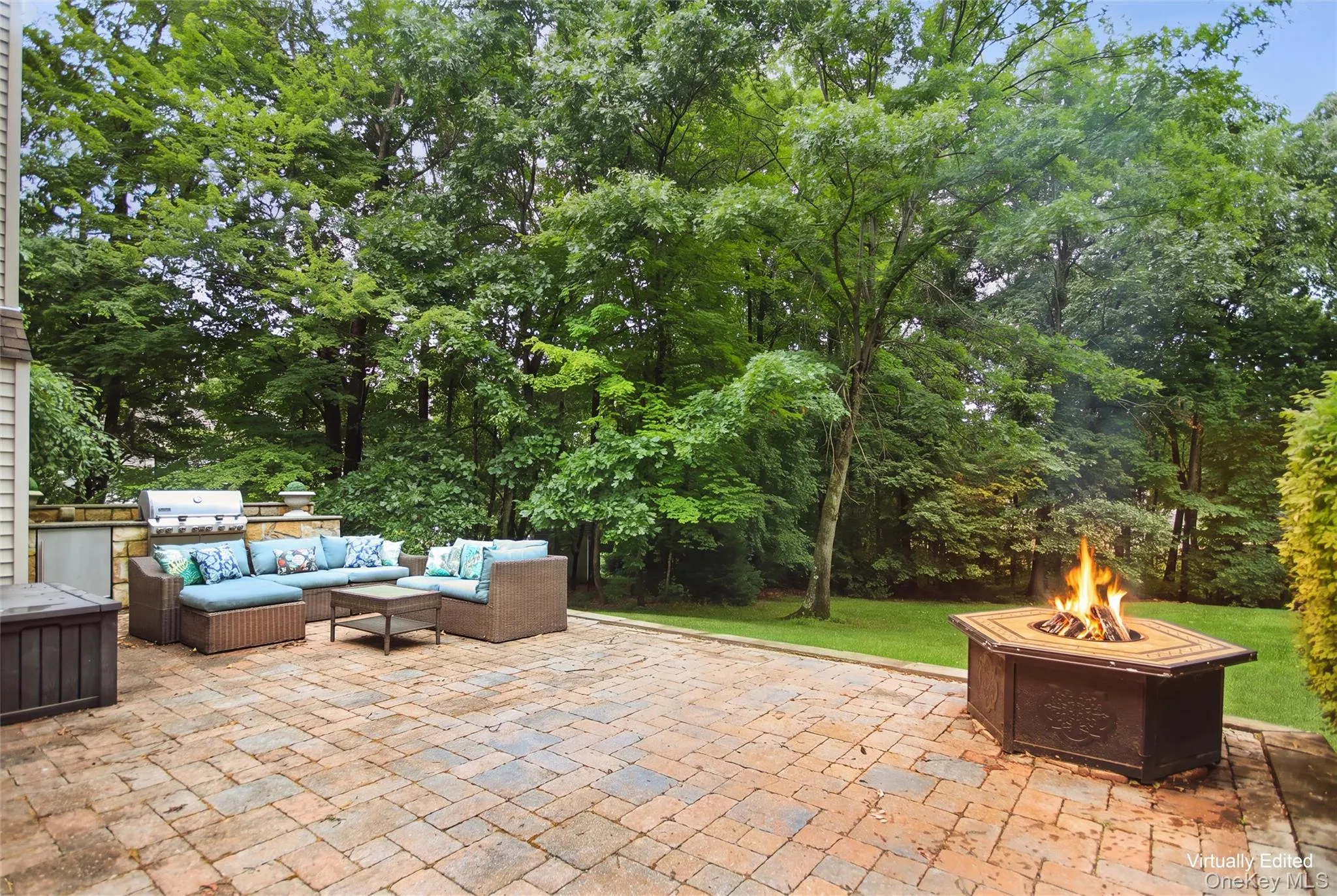 Relax by the firepit on those cool evenings Relax by the firepit on those cool evenings
