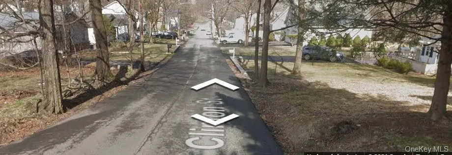 Neighborhood - view to the right Neighborhood - view to the right