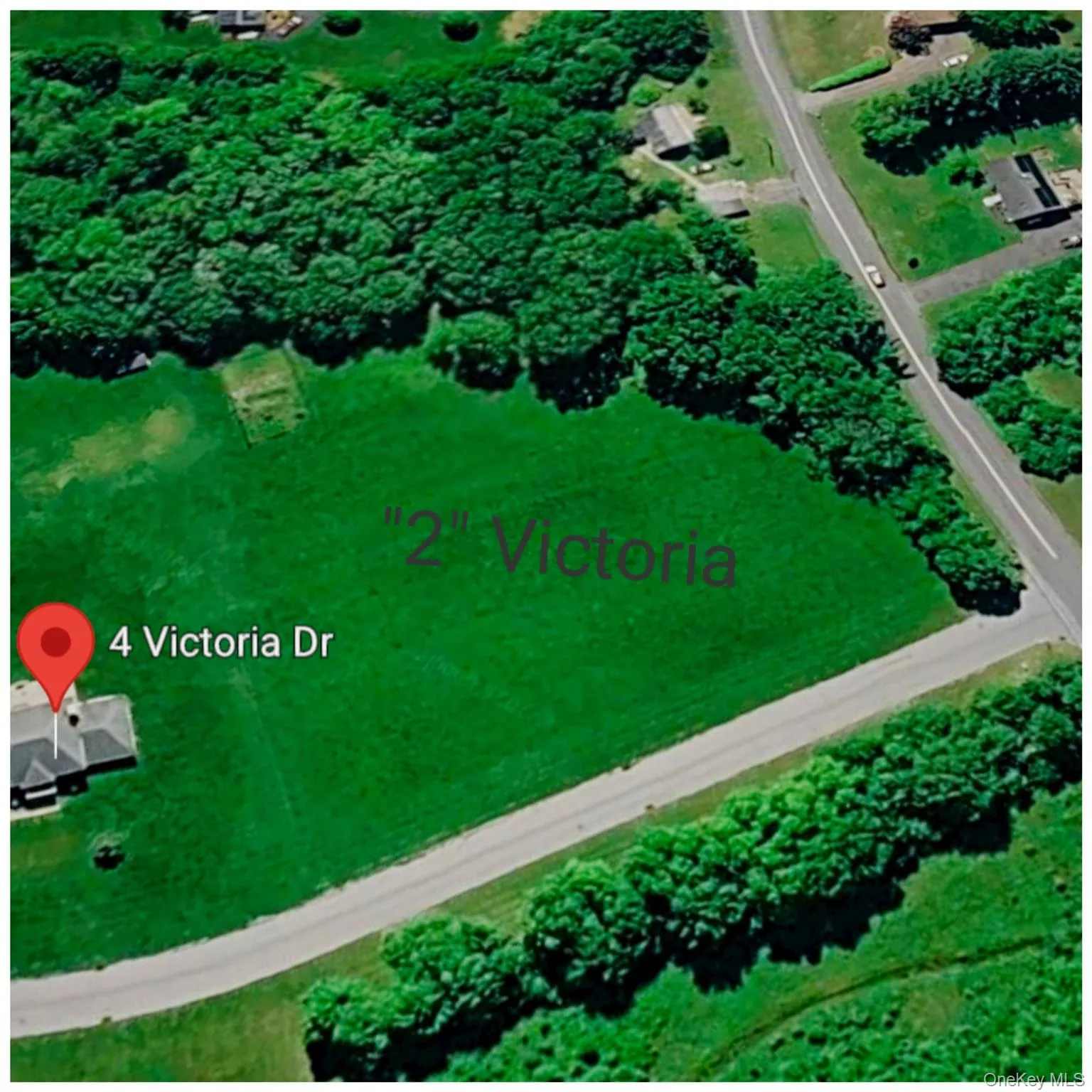 aerial view showing corner lot of tuthill and victoria aerial view showing corner lot of tuthill and victoria