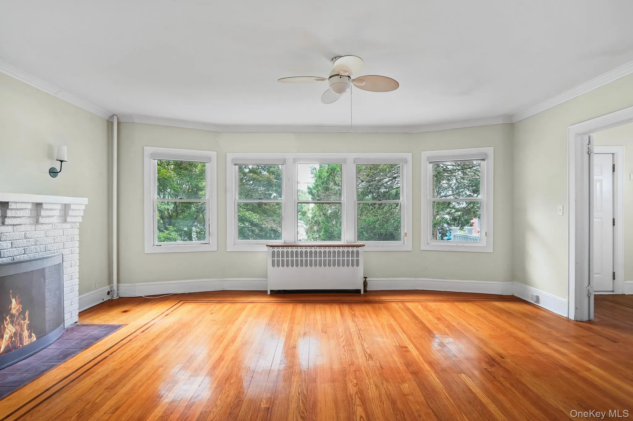 Beautiful original inlaid hardwood floors Beautiful original inlaid hardwood floors