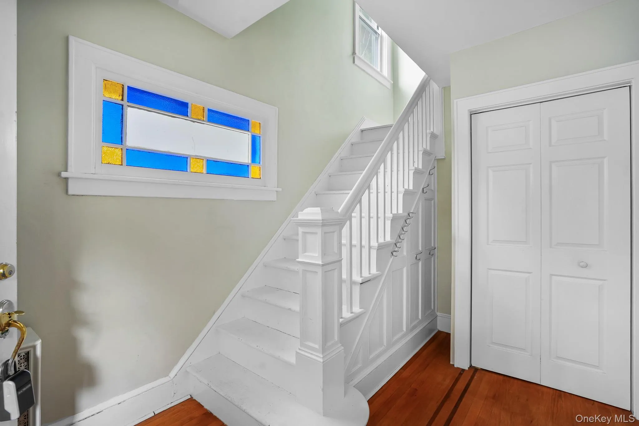 Entryway stairs to second floor Entryway stairs to second floor