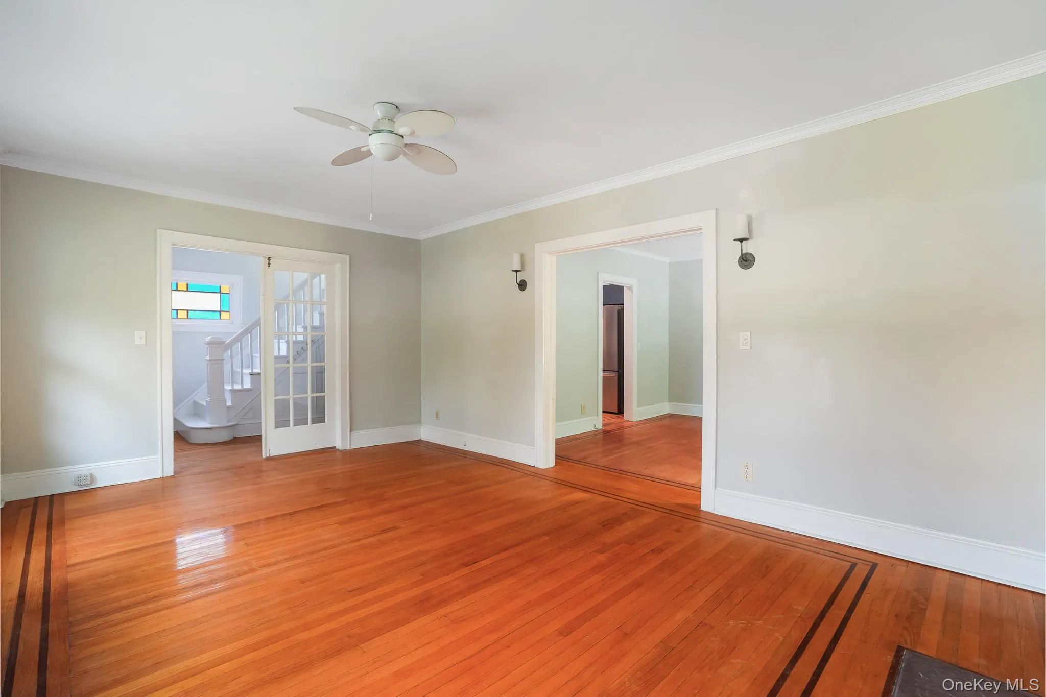 Beautiful original inlaid hardwood floors Beautiful original inlaid hardwood floors