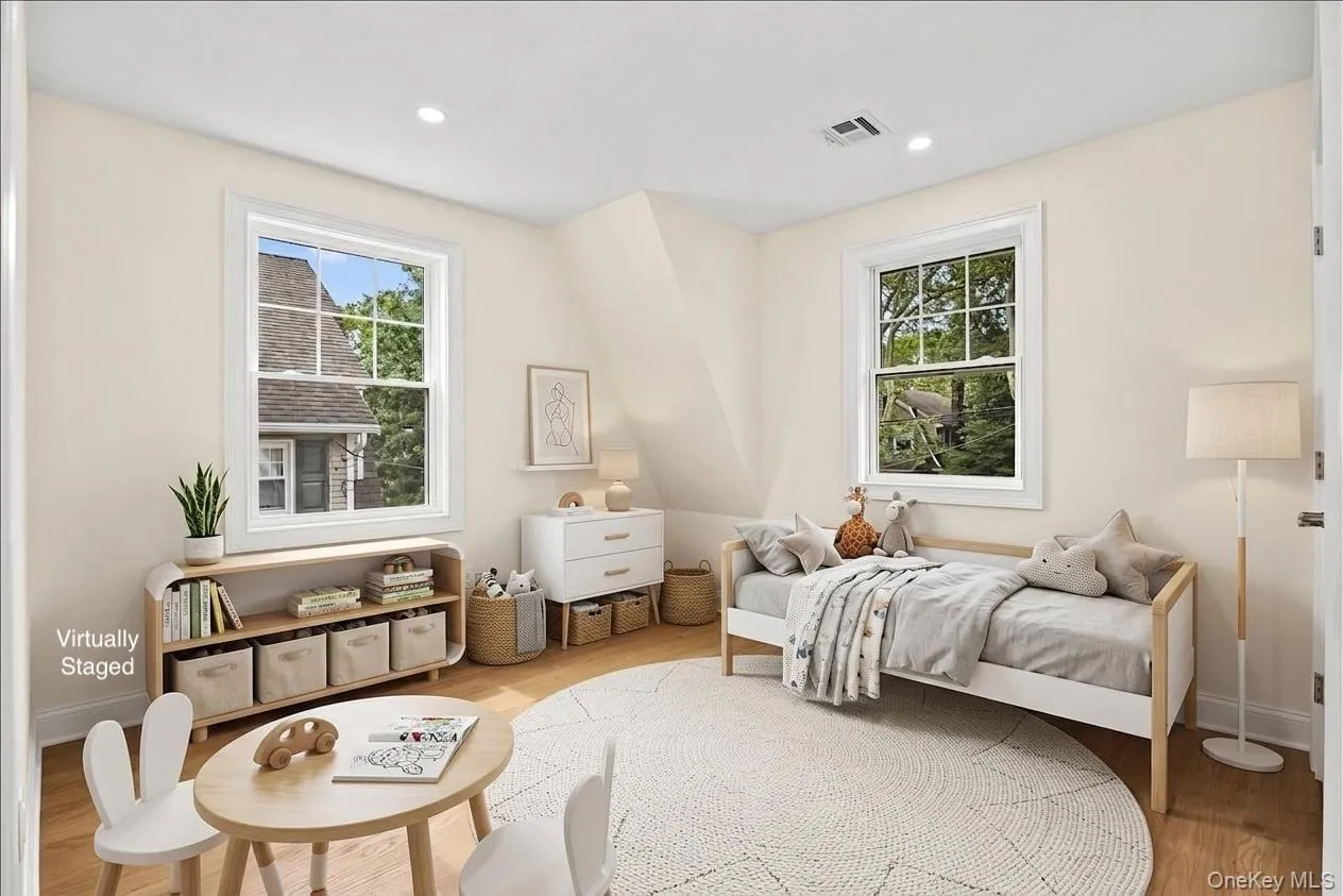 Virtually staged bedroom 1 Virtually staged bedroom 1
