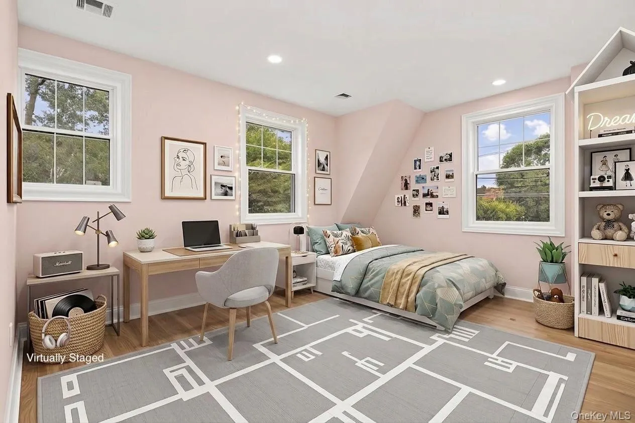 Virtually staged bedroom 2 Virtually staged bedroom 2