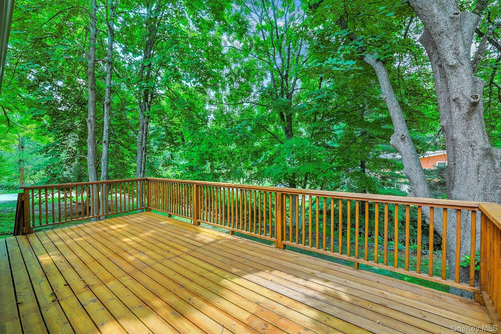 Beautiful wood deck Beautiful wood deck