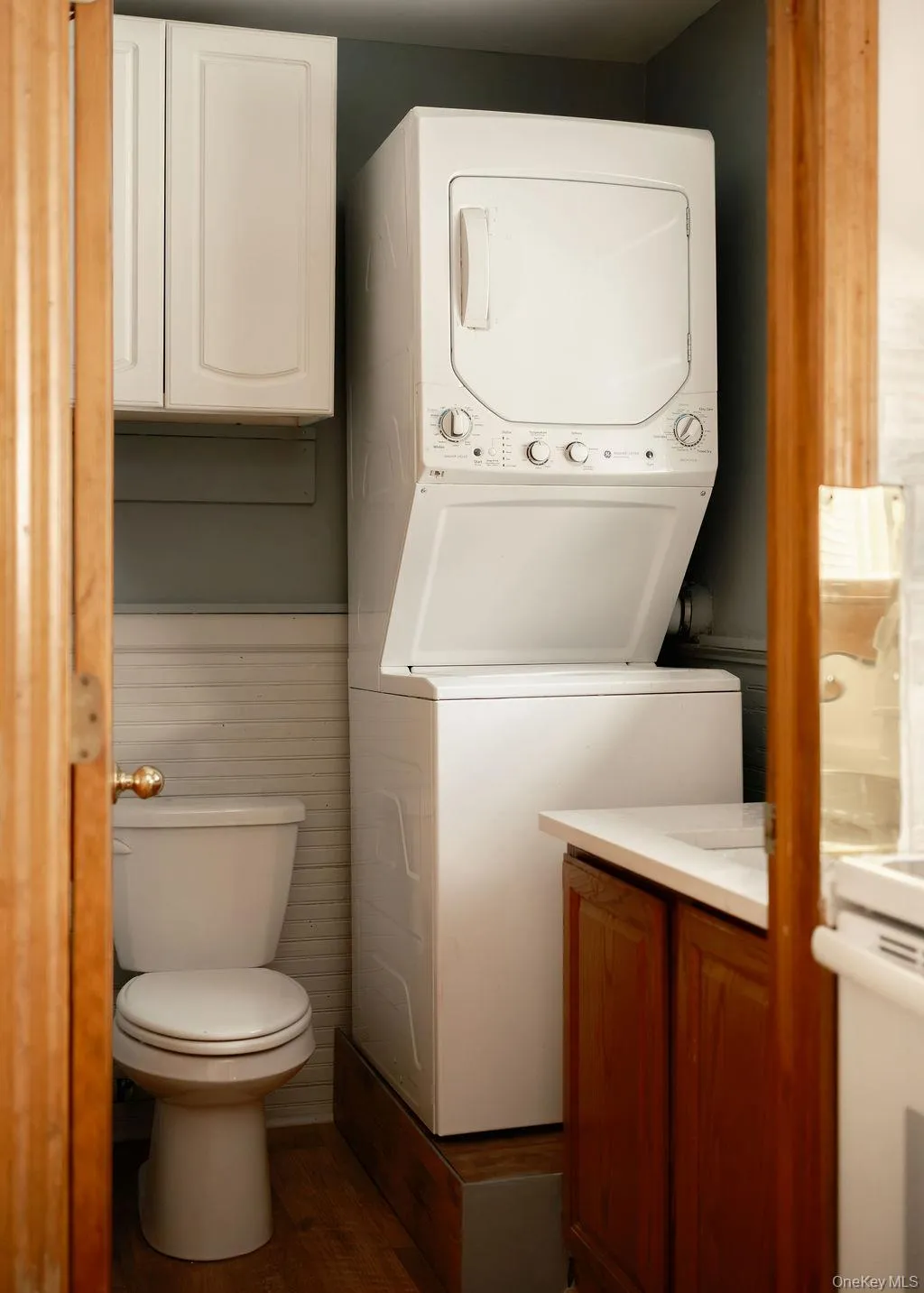 Laundry and powder room first floor of apartment Laundry and powder room first floor of apartment