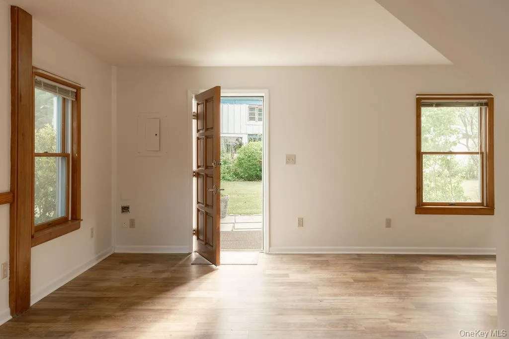 Exterior separate entrance to apartment Exterior separate entrance to apartment