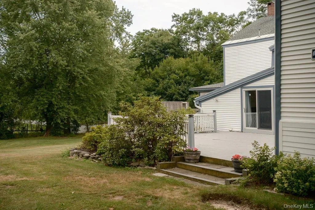 Wrap around deck to back and side yard Wrap around deck to back and side yard