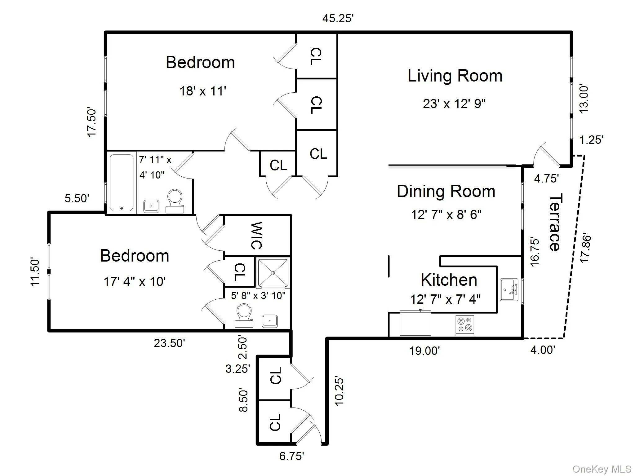 Professionally measured at 1,380 square feet of interior living space, the residence also includes an 84-square-foot private terrace for effortless indoor-outdoor enjoyment. Professionally measured at 1,380 square feet of interior living space, the residence also includes an 84-square-foot private terrace for effortless indoor-outdoor enjoyment.