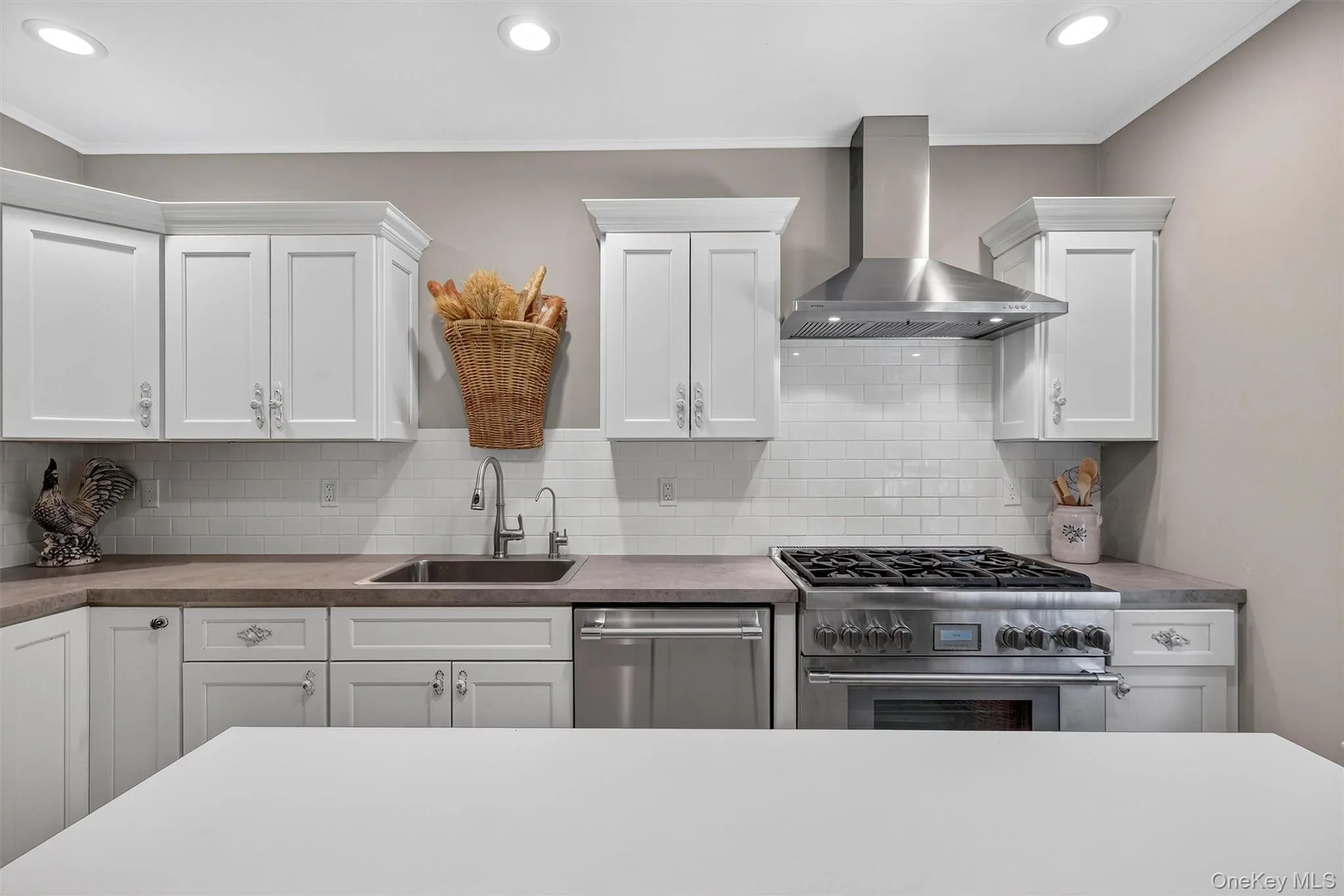 Updated kitchen with center island stainless steel appliances Updated kitchen with center island stainless steel appliances