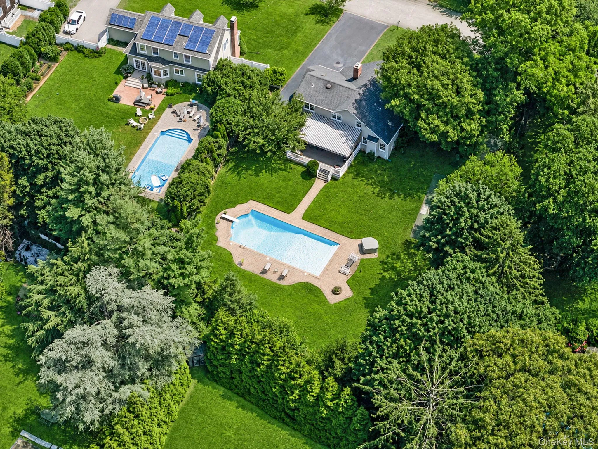 Approx 2500sqft + Full Basement and 1 Car Garage Expanded Cape on .55 Acres, IGP, Basketball Court, Deck Approx 2500sqft + Full Basement and 1 Car Garage Expanded Cape on .55 Acres, IGP, Basketball Court, Deck