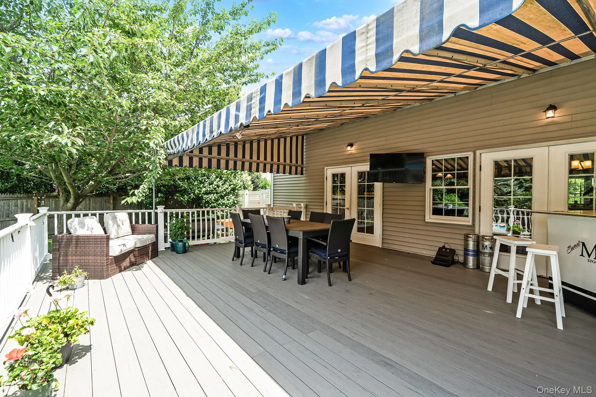 Large Deck with Awning Large Deck with Awning